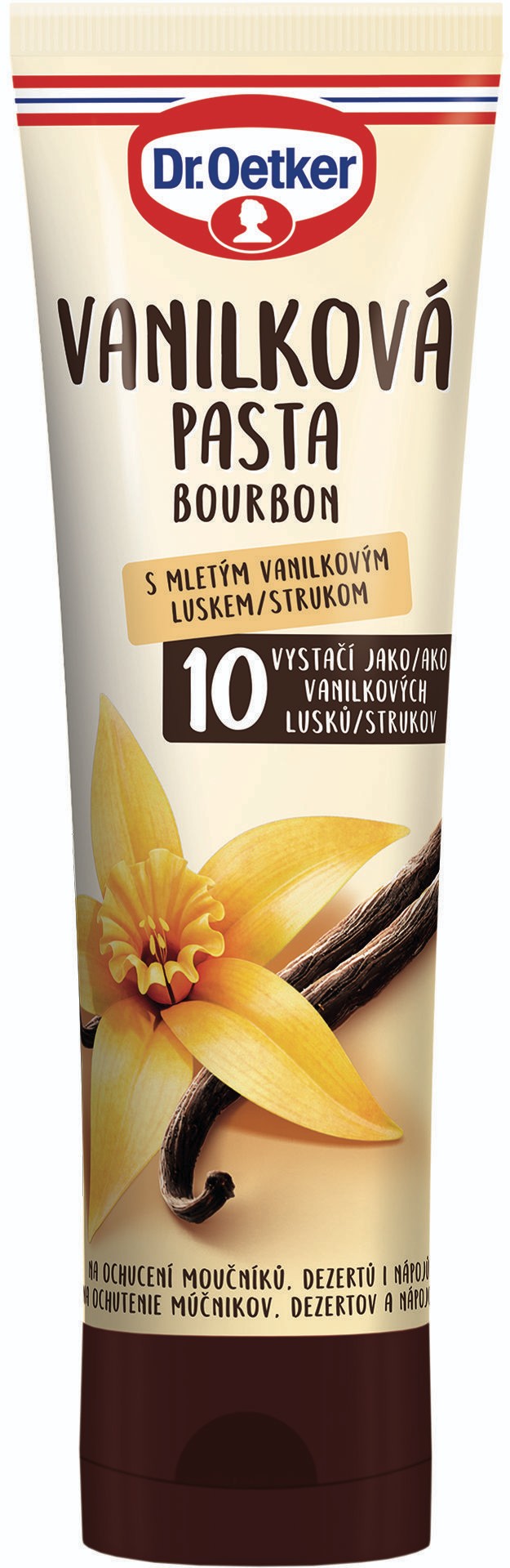 Trvanlivé potraviny - Dr. Oetker Vanilková pasta s mladým luskem 100 g