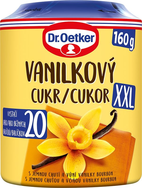Trvanlivé potraviny - Dr. Oetker Vanilkový cukr 160g
