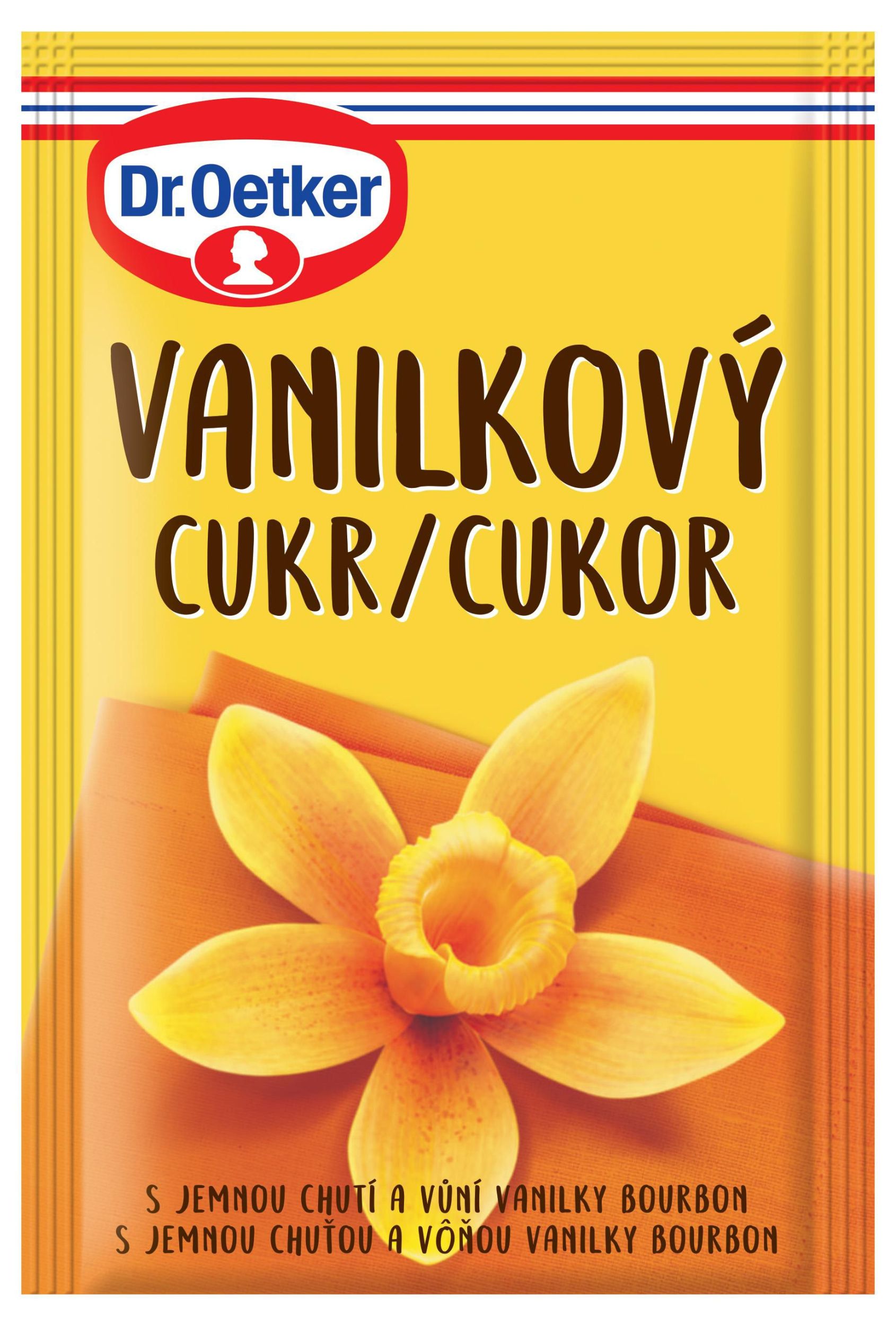 Trvanlivé potraviny - Dr. Oetker Vanilkový cukr 8 g