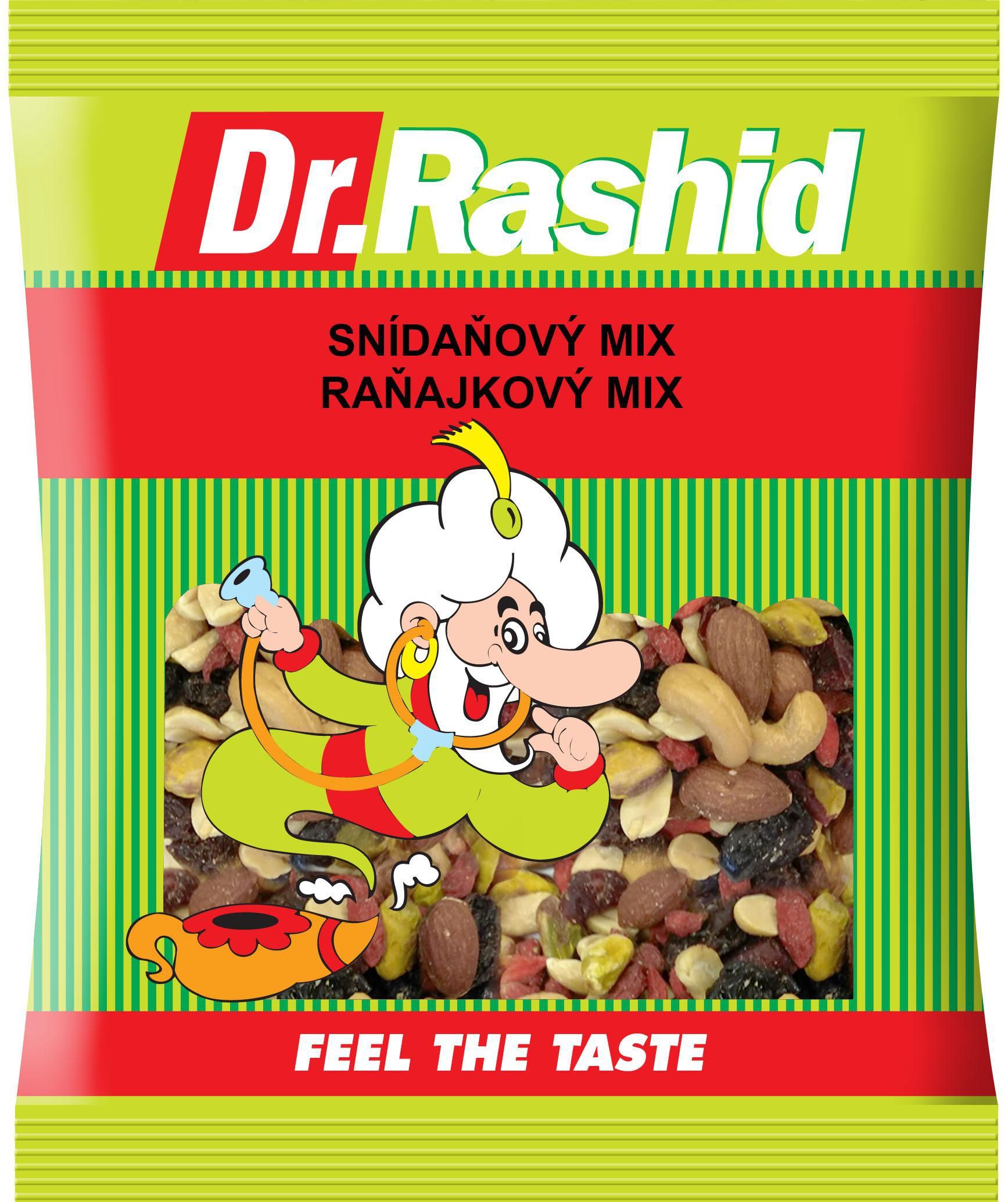Trvanlivé potraviny - Dr.Rashid Snídaňový mix 200 g