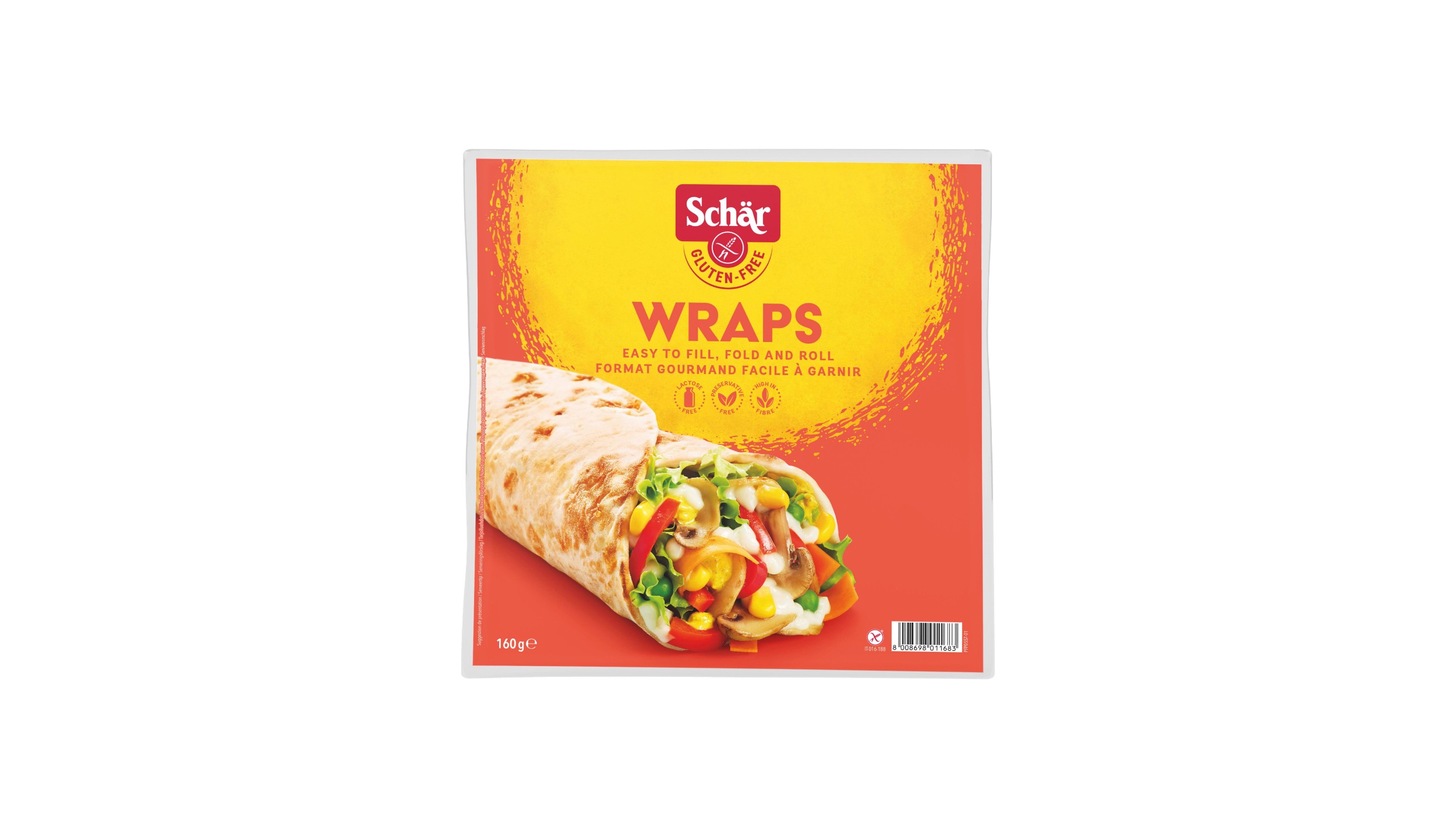 Pekárna a cukrárna - Dr. Schär Tortila bezlepková 2 x 80g