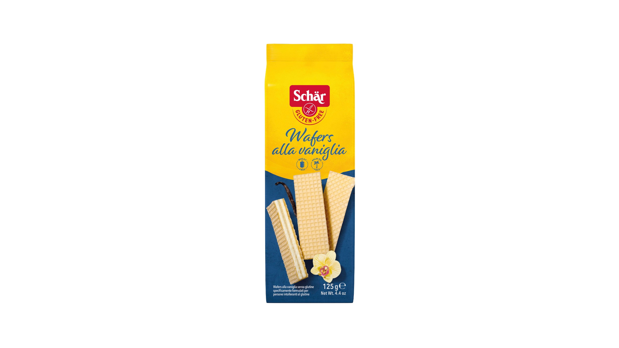 Zdravý svět - Dr. Schär Vafle vanilkové bezlepkové 125g