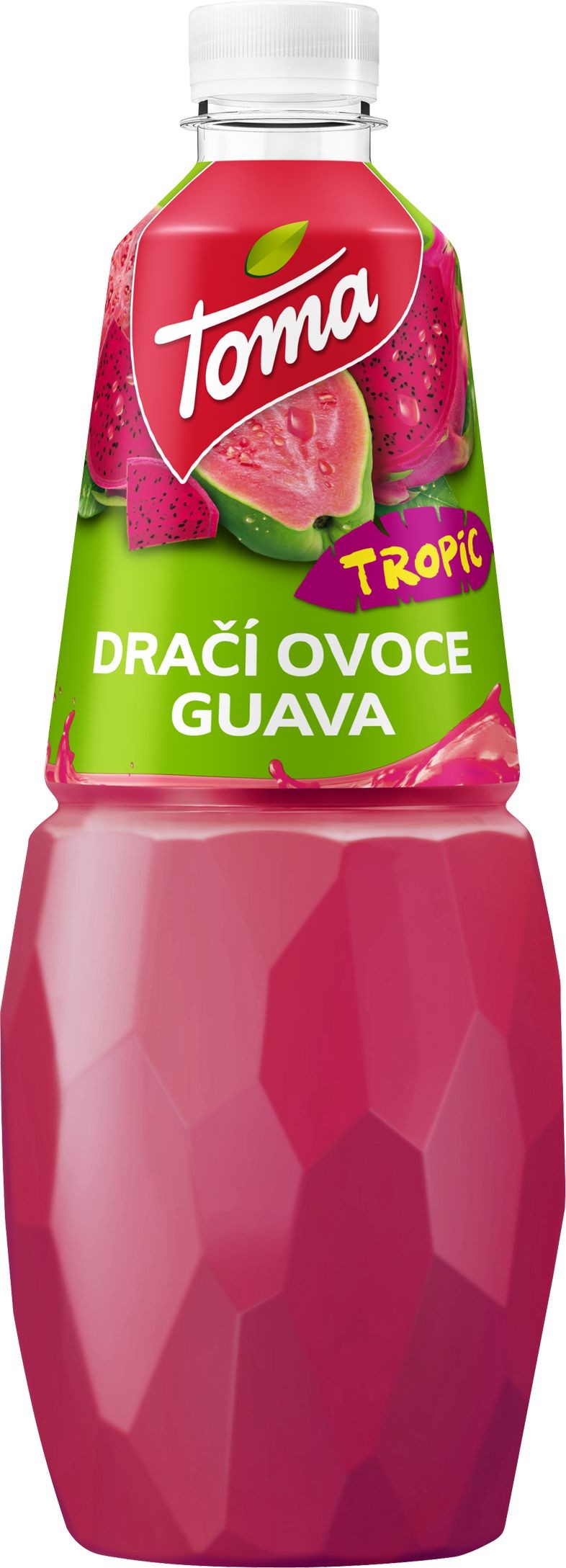 Nápoje - Dračí ovoce a guava Toma 1l PET