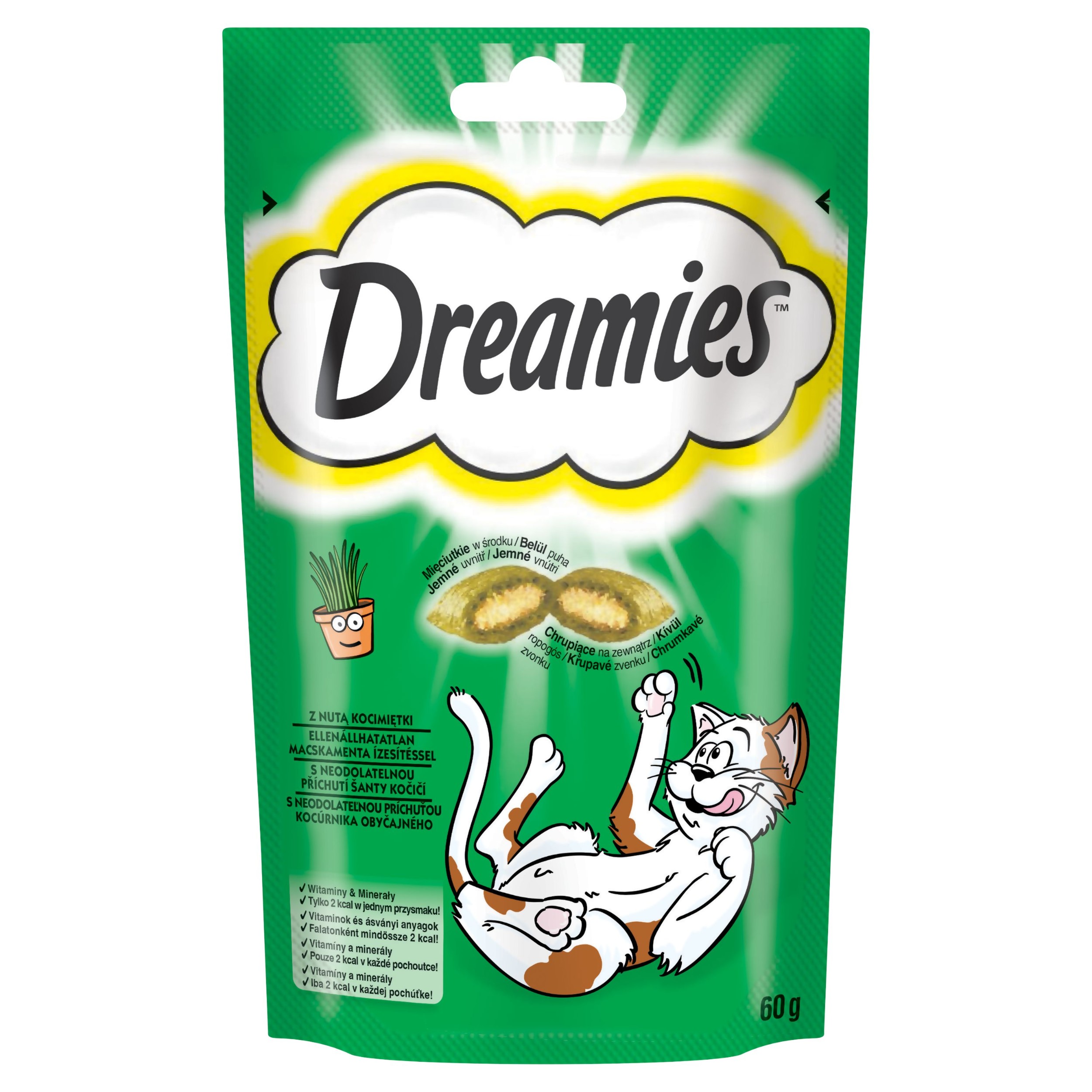 Svět zvířat - Dreamies pochoutky Catnip 60g