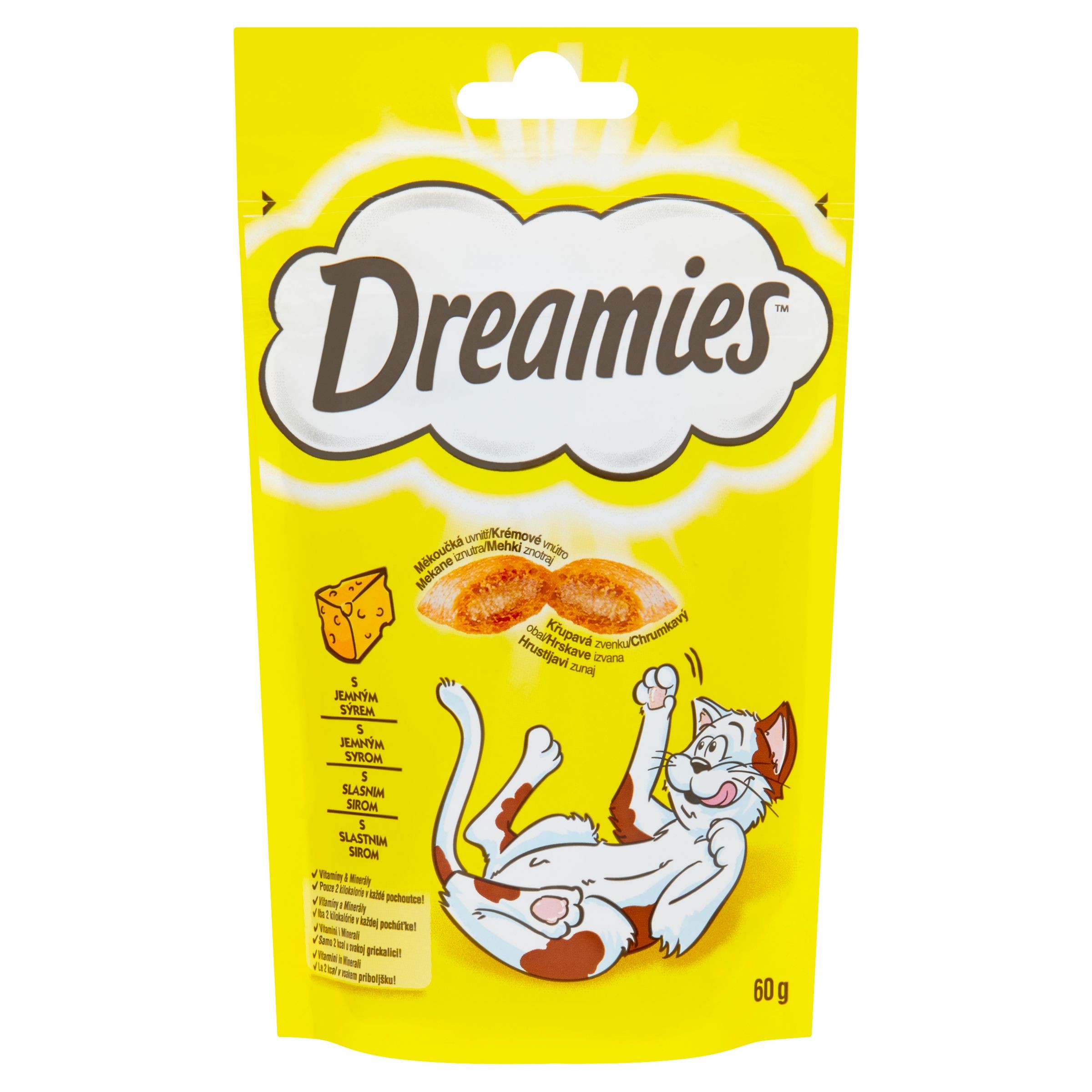 Svět zvířat - Dreamies s jemným sýrem 60 g