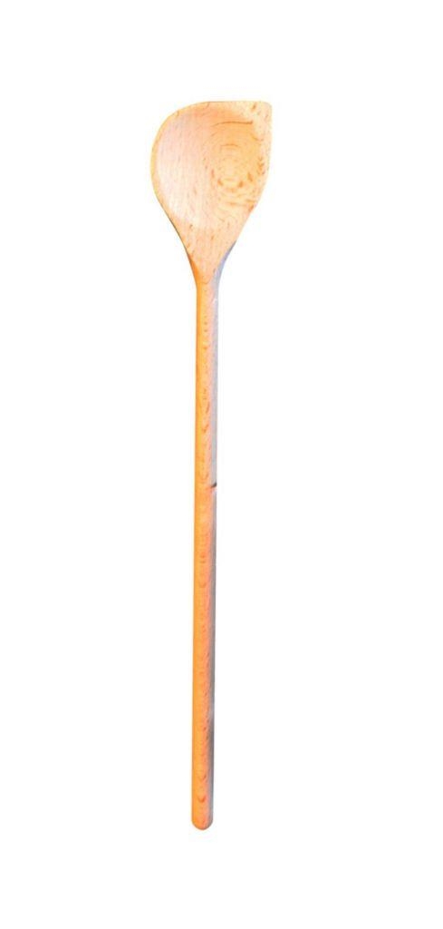 Domácnost a Zahrada - Dřevotvar Vařečka s rohem kulatá dřevěná 30cm