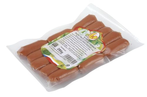Uzeniny a lahůdky - Drůbežářský závod Klatovy Kuřecí koktejlové párky 250 g