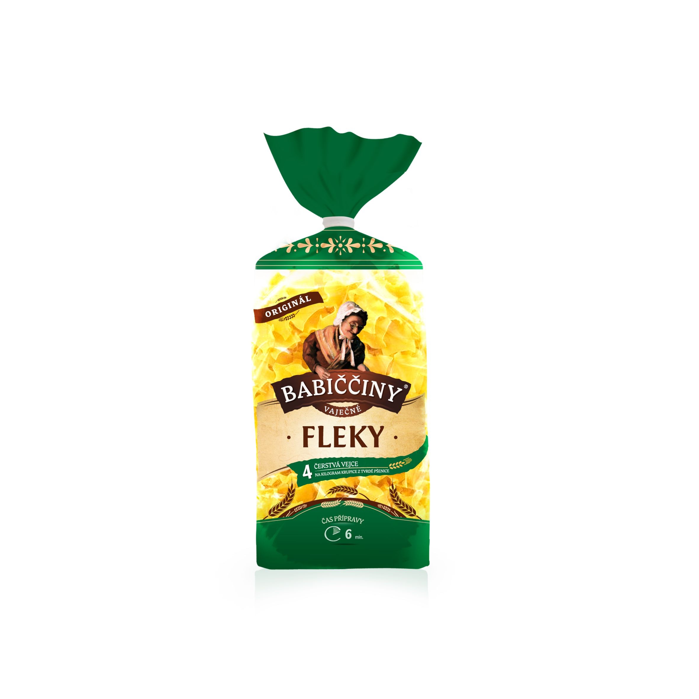 Trvanlivé potraviny - Druid Babiččiny Vaječné fleky 330 g