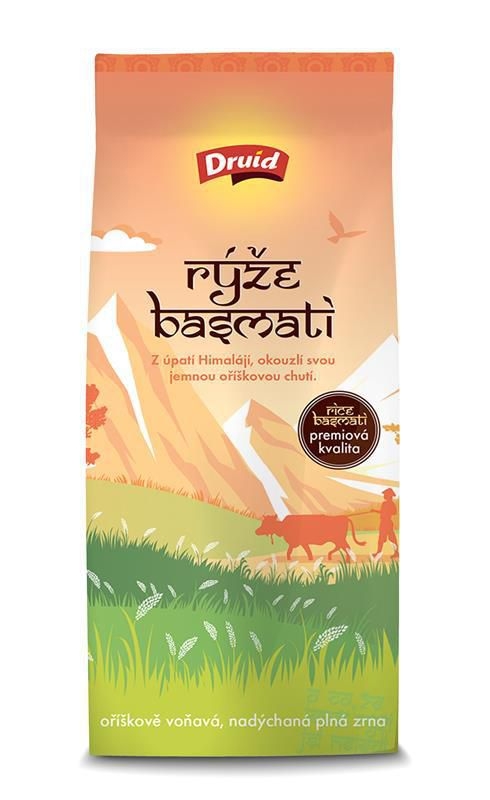 Trvanlivé potraviny - Druid Rýže Basmati 400 g