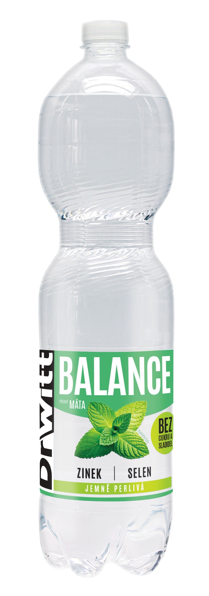 DrWitt Balance jemně perlivá máta 1,5L PET-0