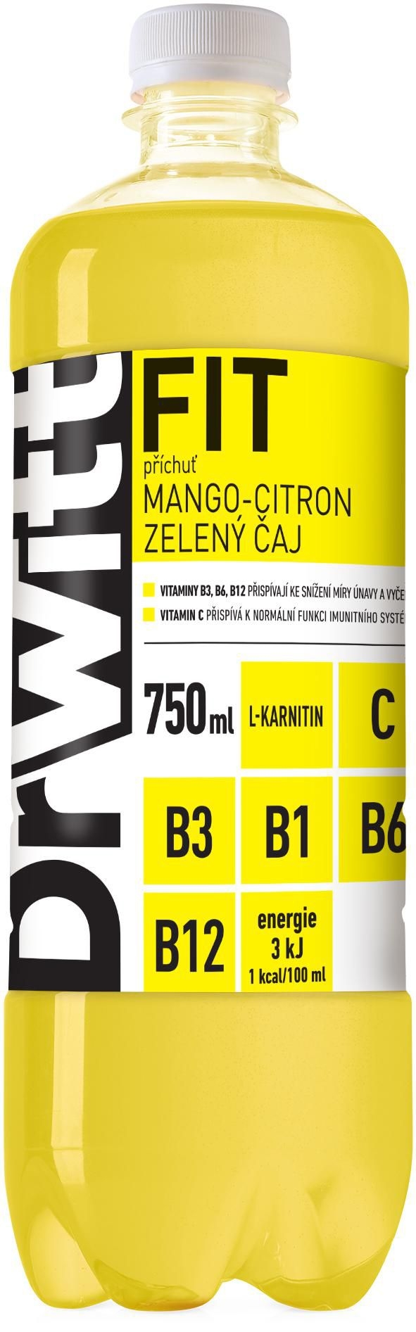 Nápoje - DrWitt FIT Mango Citron 0,75l
