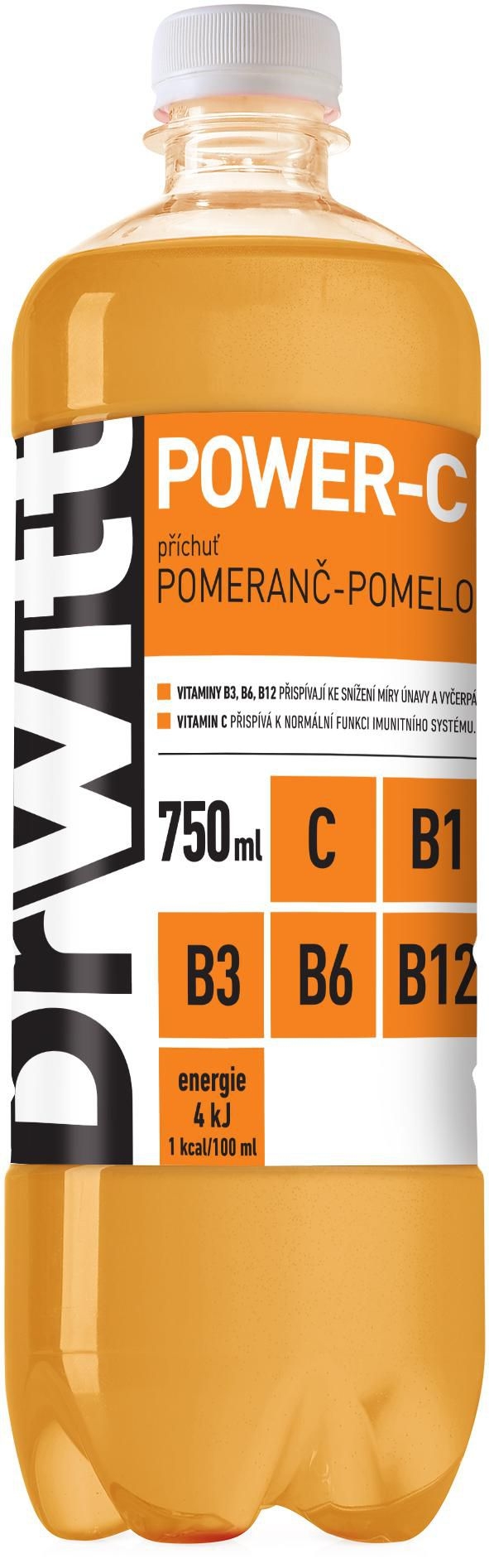 Nápoje - DrWitt Power-C-pomeranč-pomelo 0,75l