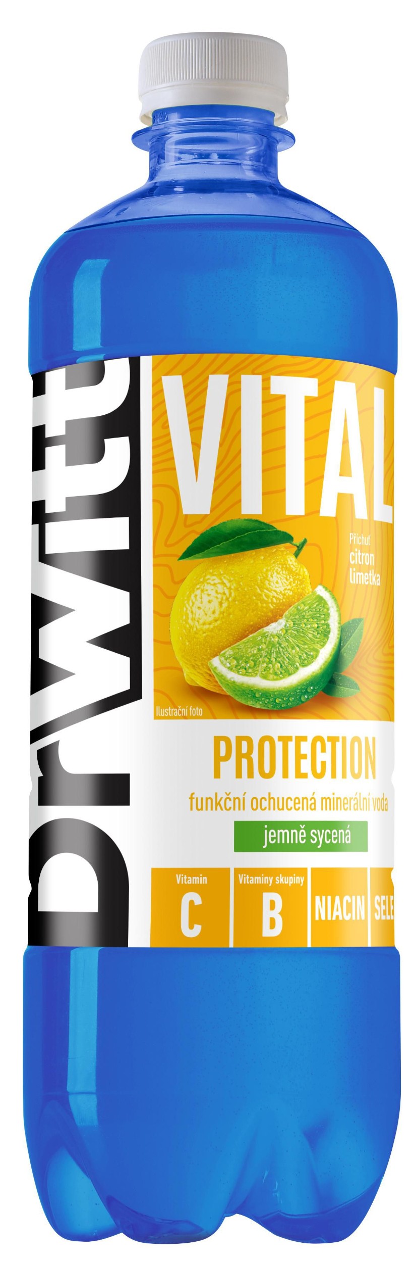 Nápoje - DrWitt Vital Protection příchuť Citron limetka 0,75l PET