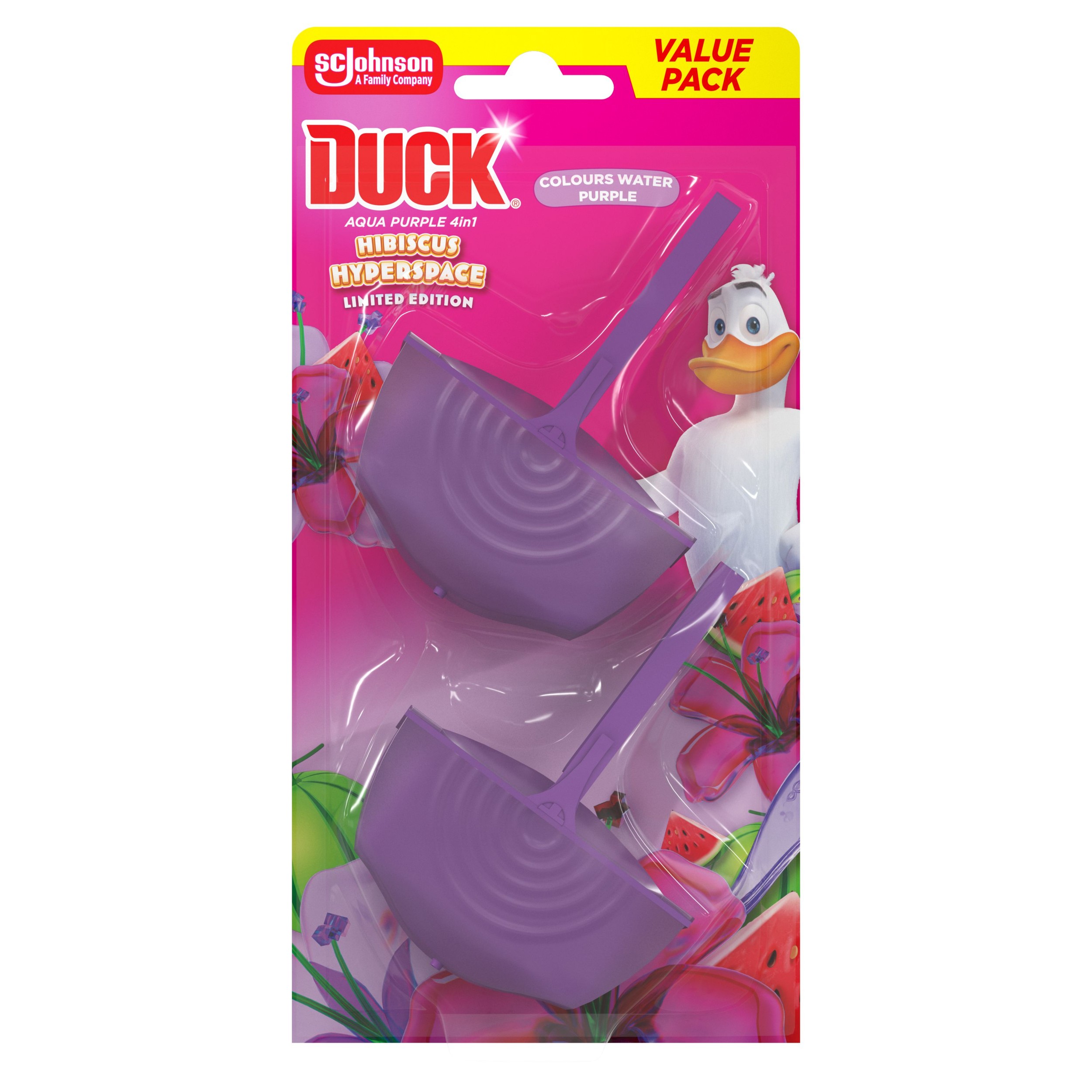 Duck Aqua Purple 4v1  Hibiscus Hyperspaceg2x36g-0