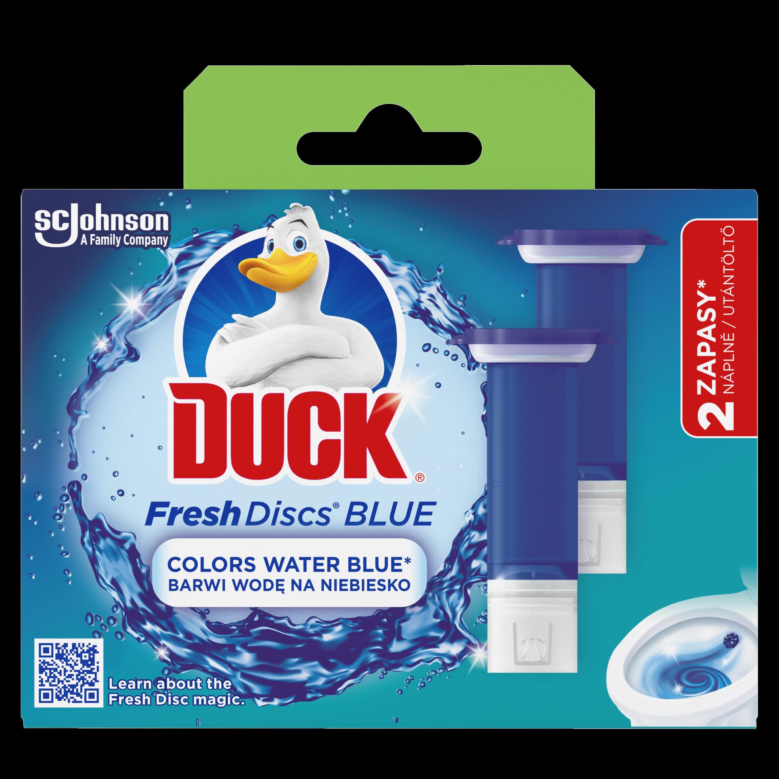 Drogerie a kosmetika - Duck Fresh Discs barvící náplň 2x36ml