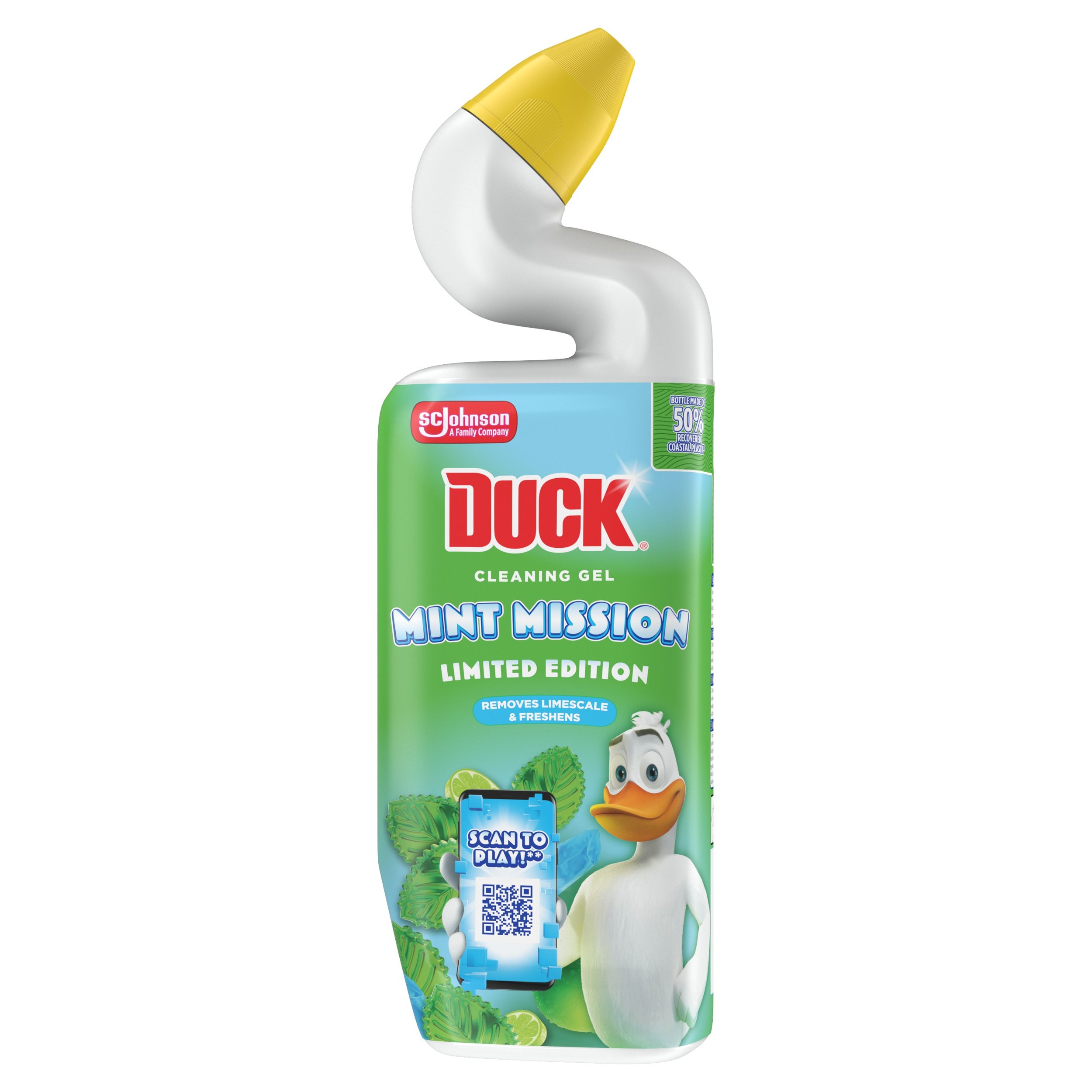 Drogerie a kosmetika - Duck tekutý čistič Mint Mission 750 ml
