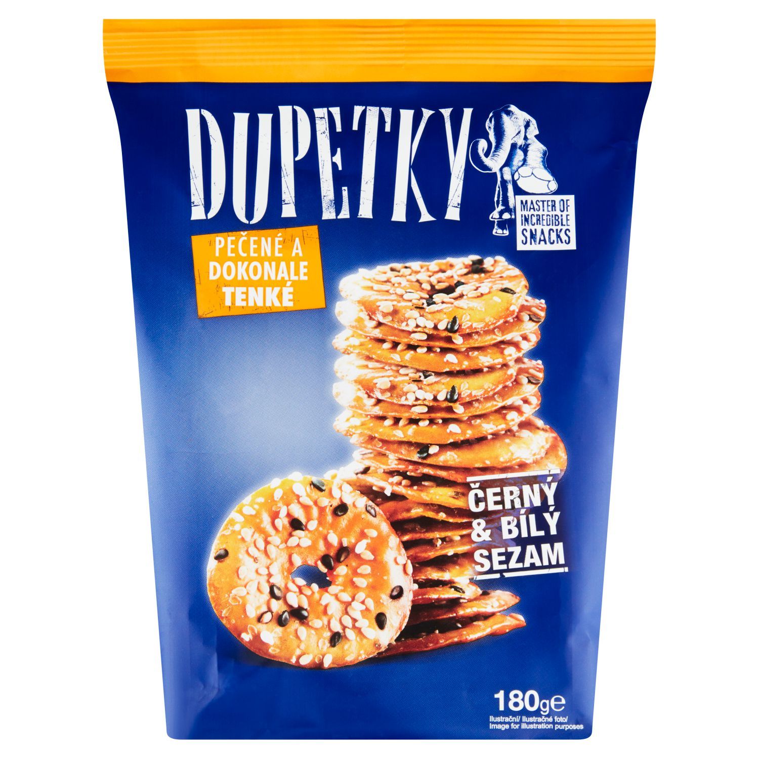 Dupetky Černý & bílý sezam 180g-0
