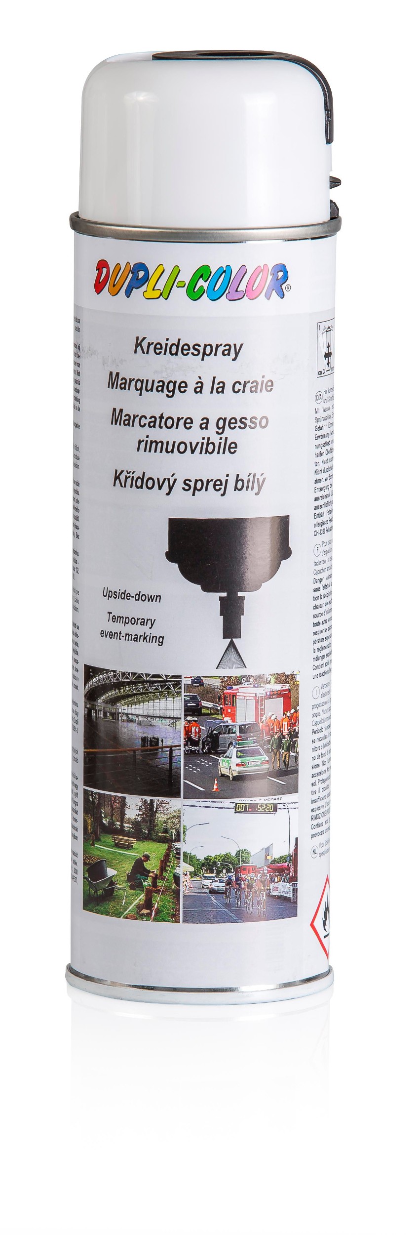 Domácnost a Zahrada - Dupli Color křídový sprej bílý 500ml
