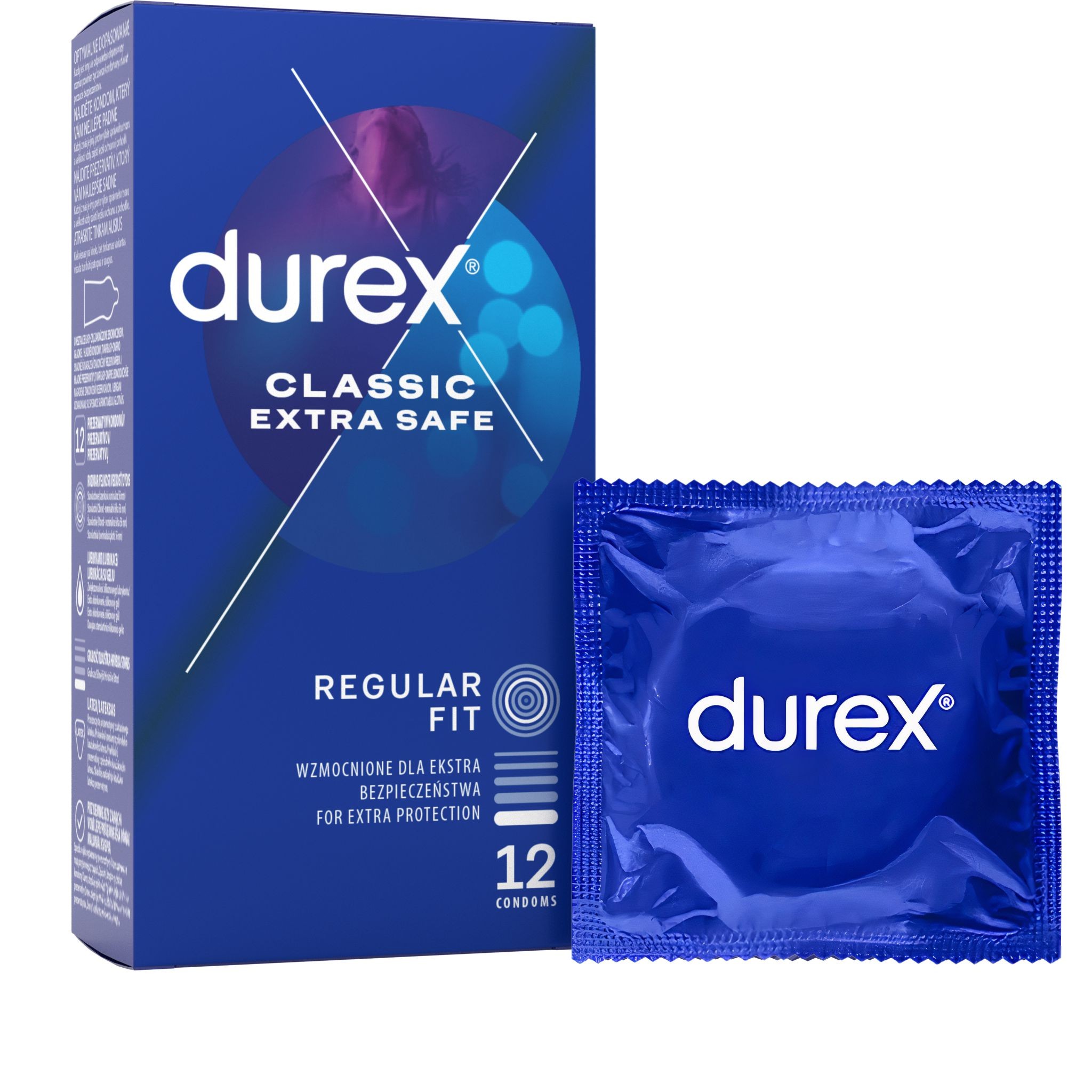Drogerie a kosmetika - Durex Extra Safe kondomy 12 ks