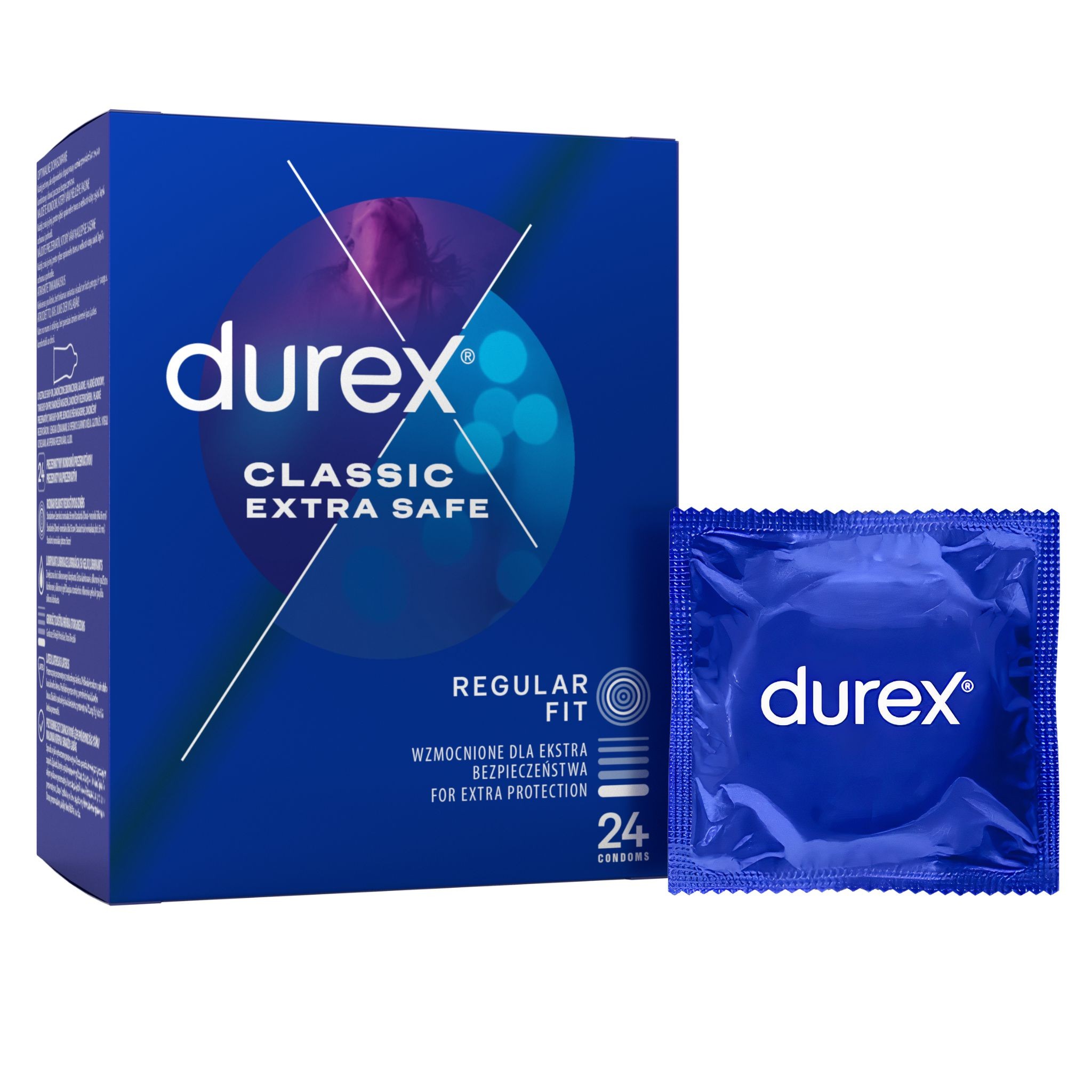 Drogerie a kosmetika - Durex Extra Safe kondomy 24 ks