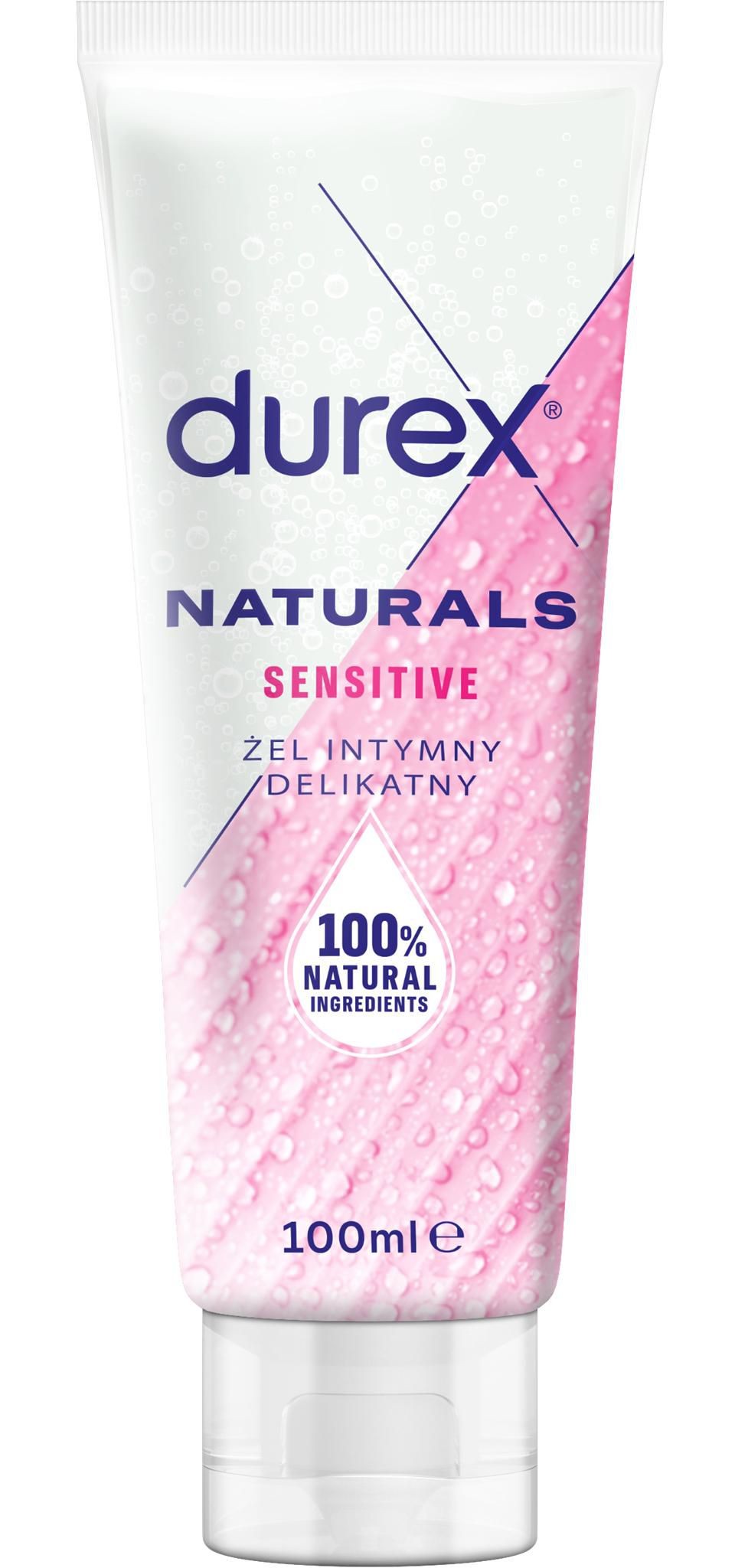 Drogerie a kosmetika - Durex Naturals Sensitive intimní gel 100ml