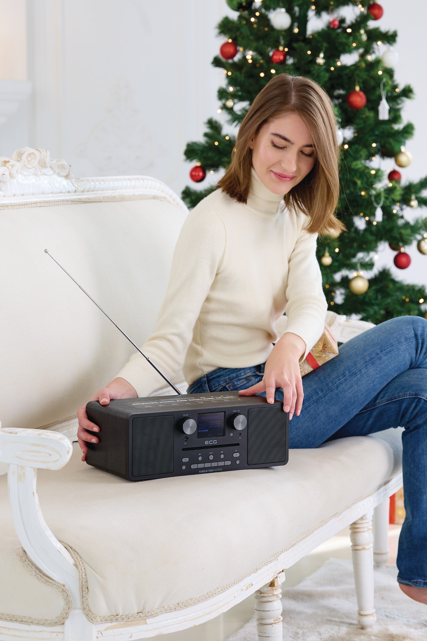 ECG DAB Rádio B.BOLD 7200 Intero Black-0