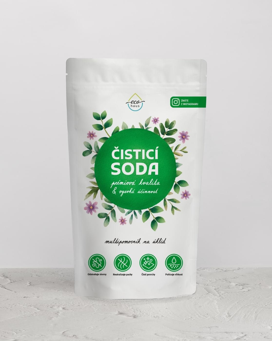 Drogerie a kosmetika - EcoHaus Čisticí soda 1 kg