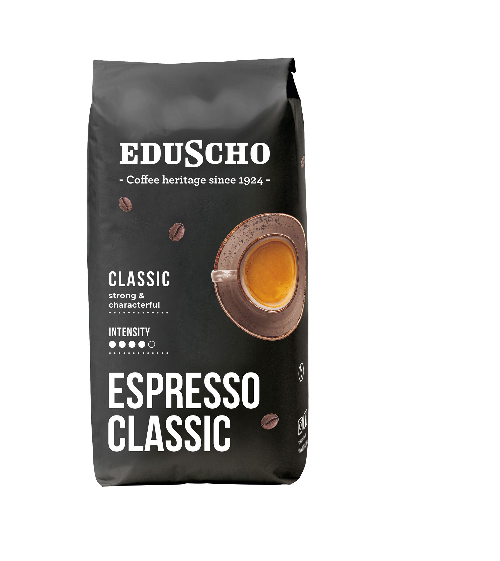 Nápoje - Eduscho Espresso Classic zrno 1000 g