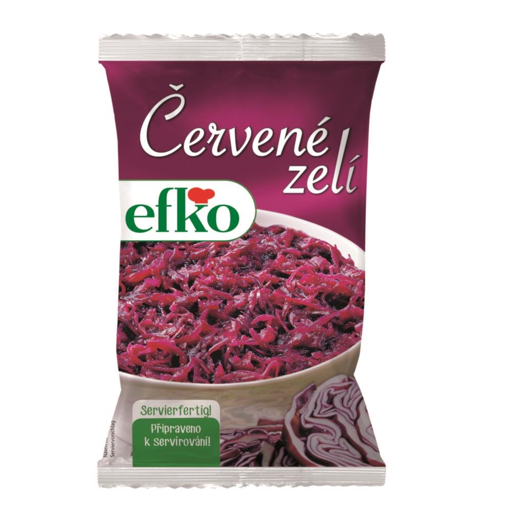 Trvanlivé potraviny - Efko Červené zelí 500 g