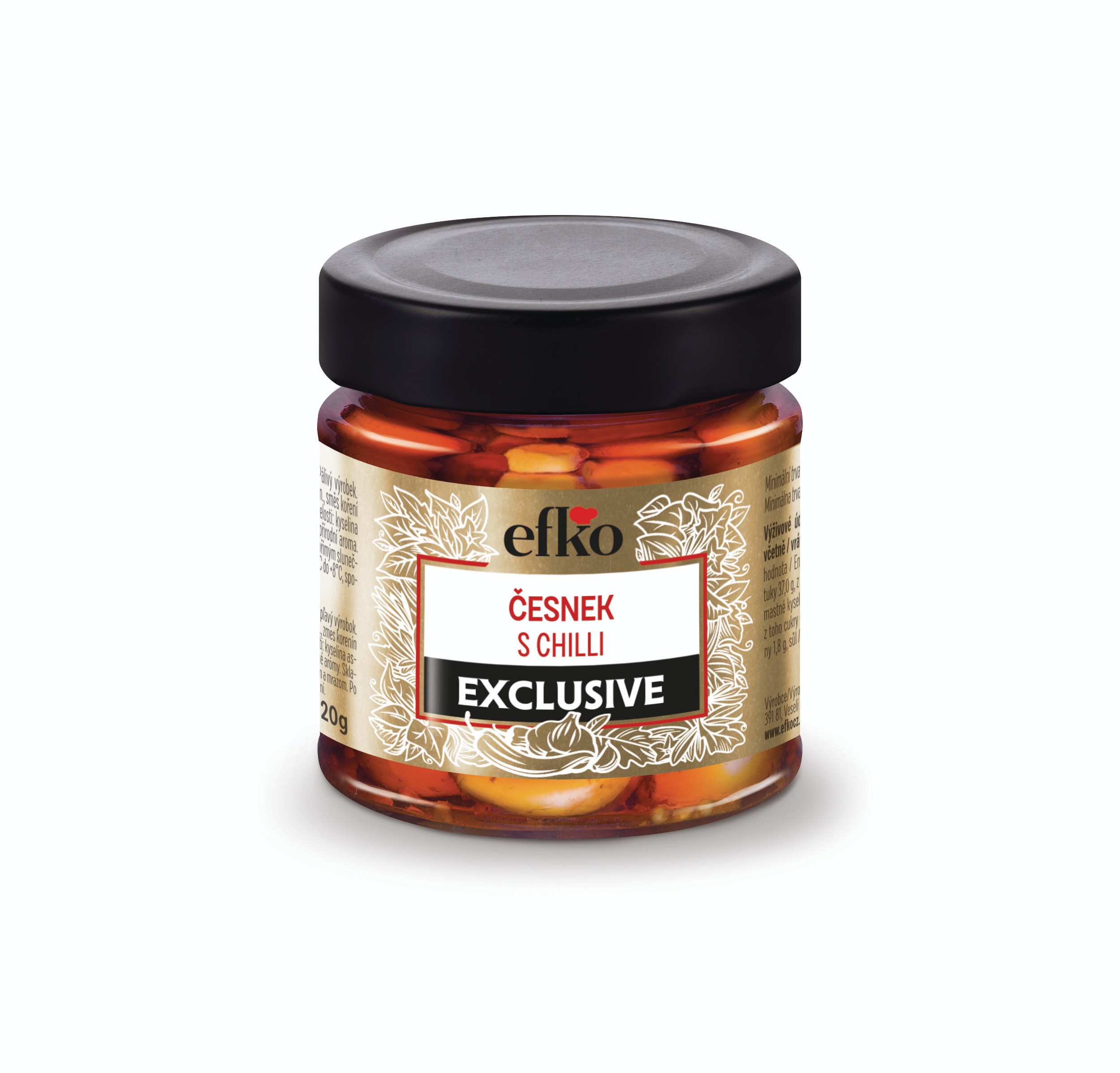 Trvanlivé potraviny - Efko Chilli česnek 210 ml