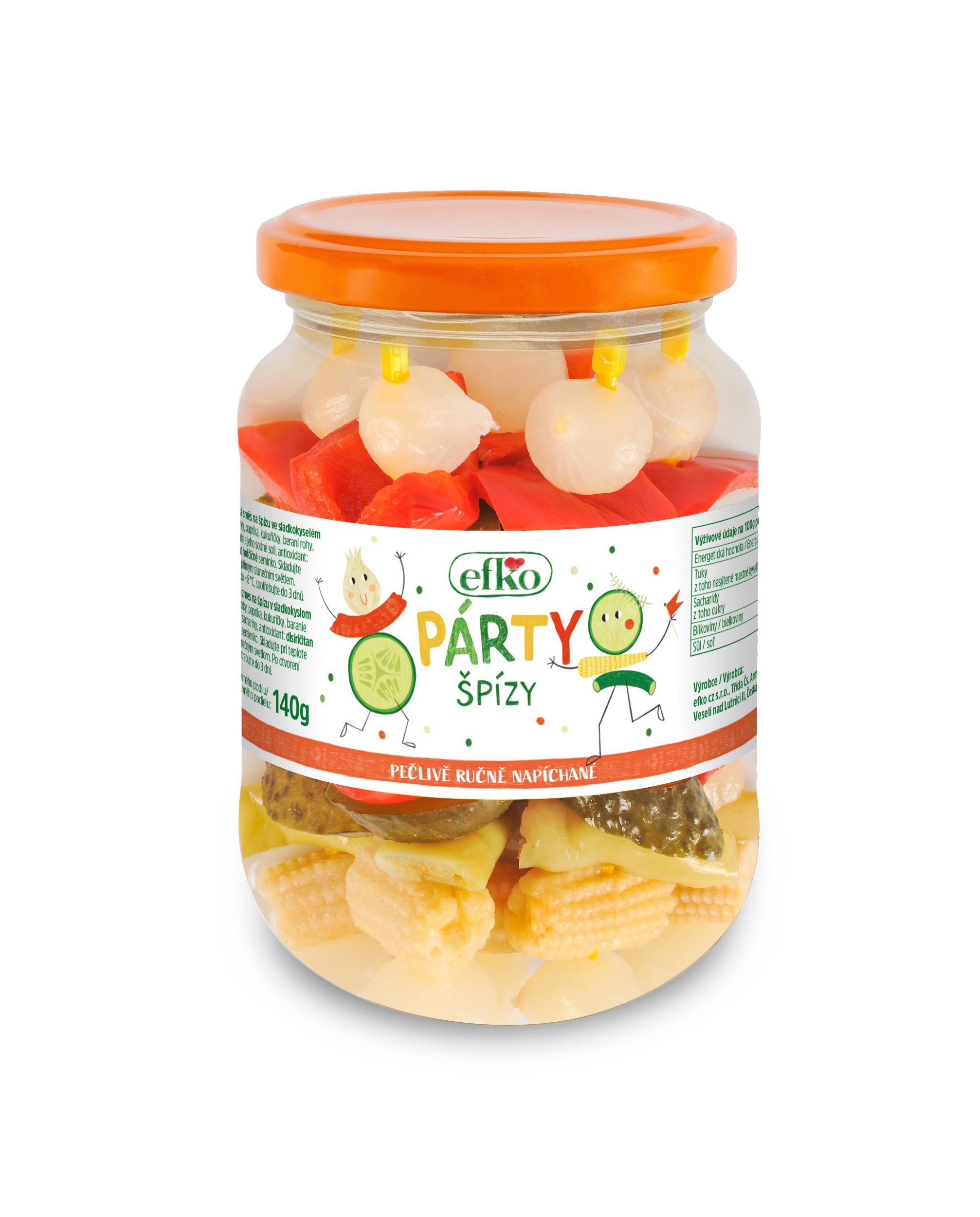 Trvanlivé potraviny - Efko Párty špízy 330 g