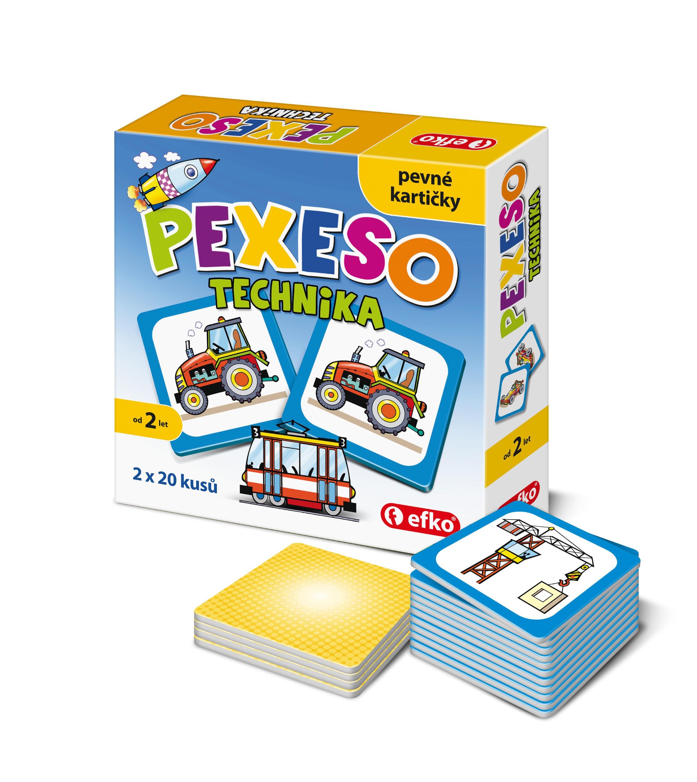 Svět dětí - Efko Pexeso Technika baby