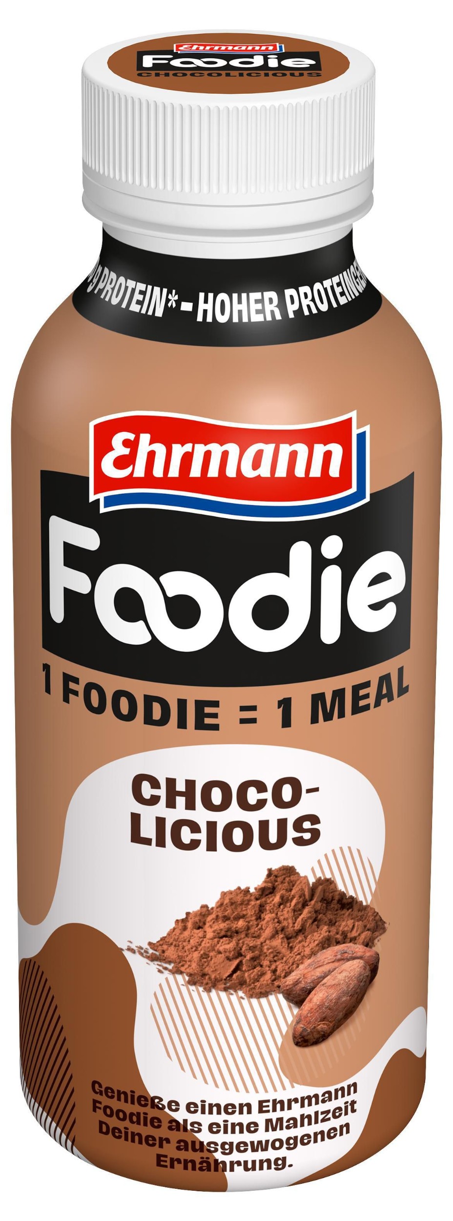 Zdravý svět - Ehrmann Foodie s čokoládovou příchutí 400ml