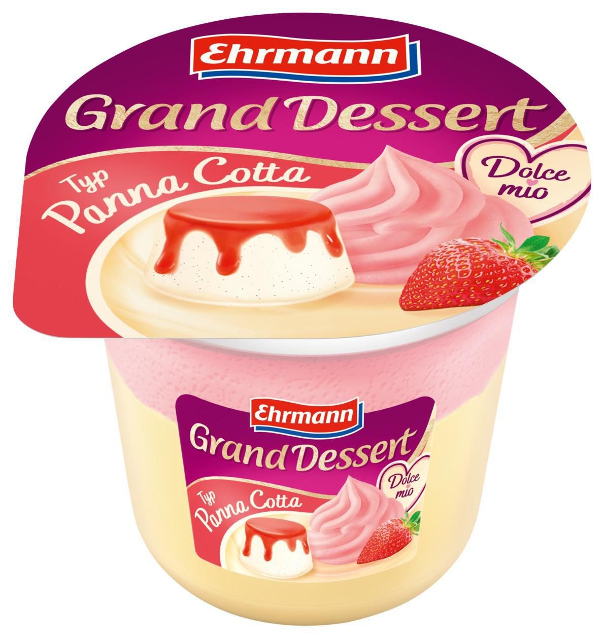 Mléčné a chlazené - Ehrmann Grand Dessert Panna Cotta 190 g