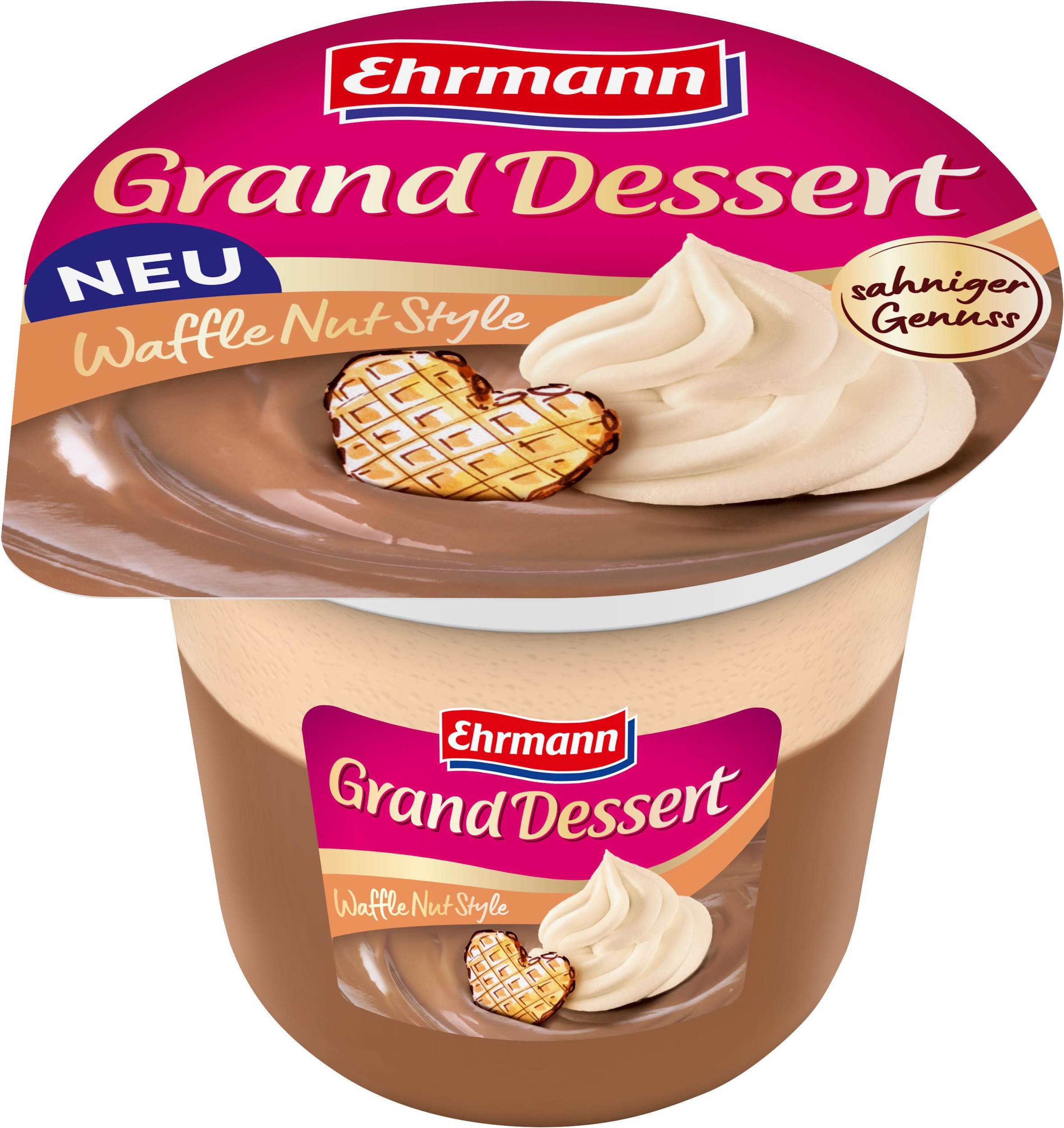 Ehrmann Grand Dessert Waffle Nut Style 190g