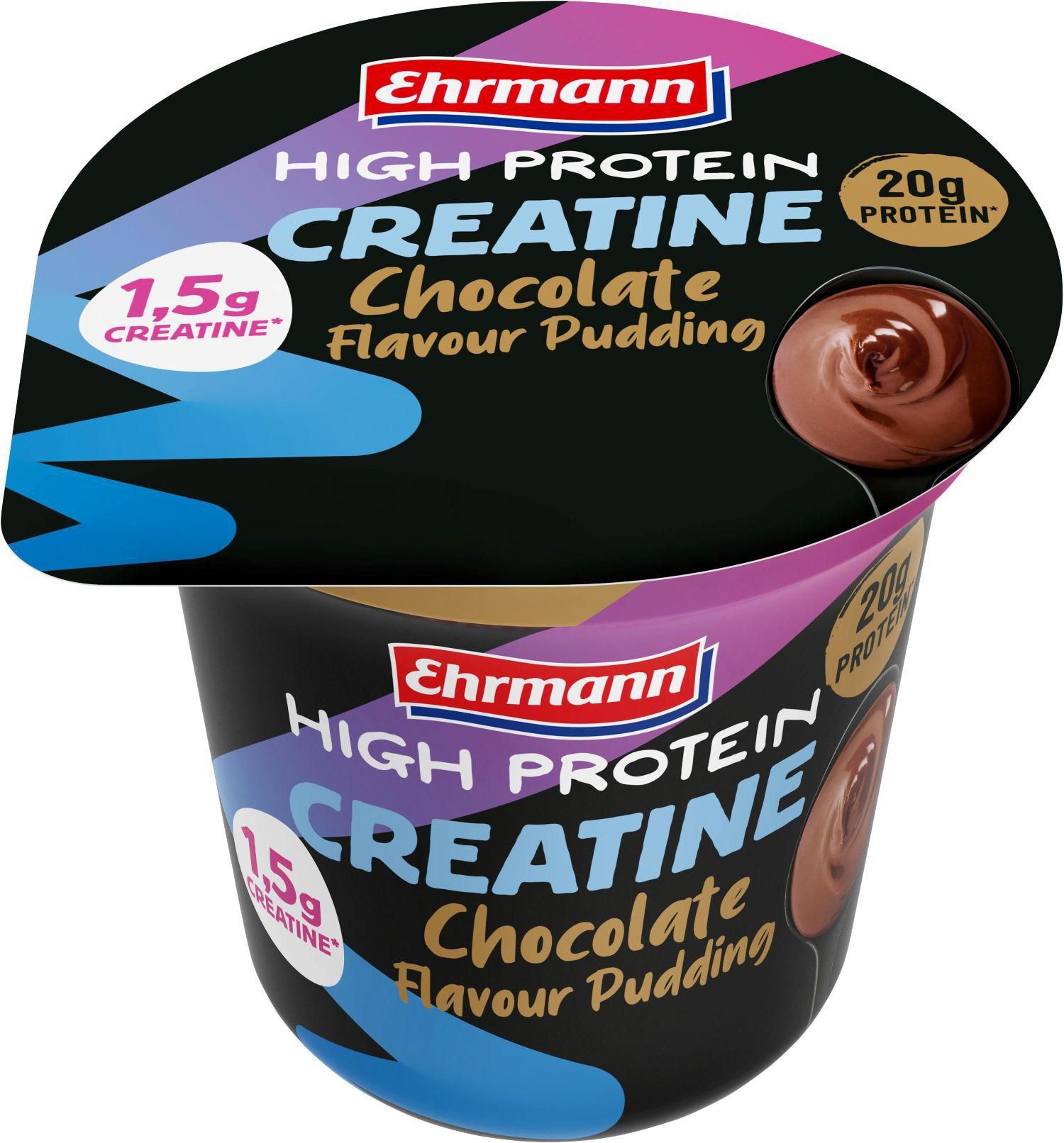 Mléčné a chlazené - Ehrmann High Protein Creatine Chocolate Flavour 230g