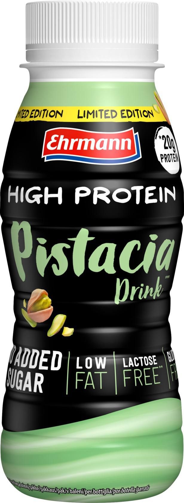 Mléčné a chlazené - Ehrmann High Protein Drink Pistácie 250ml