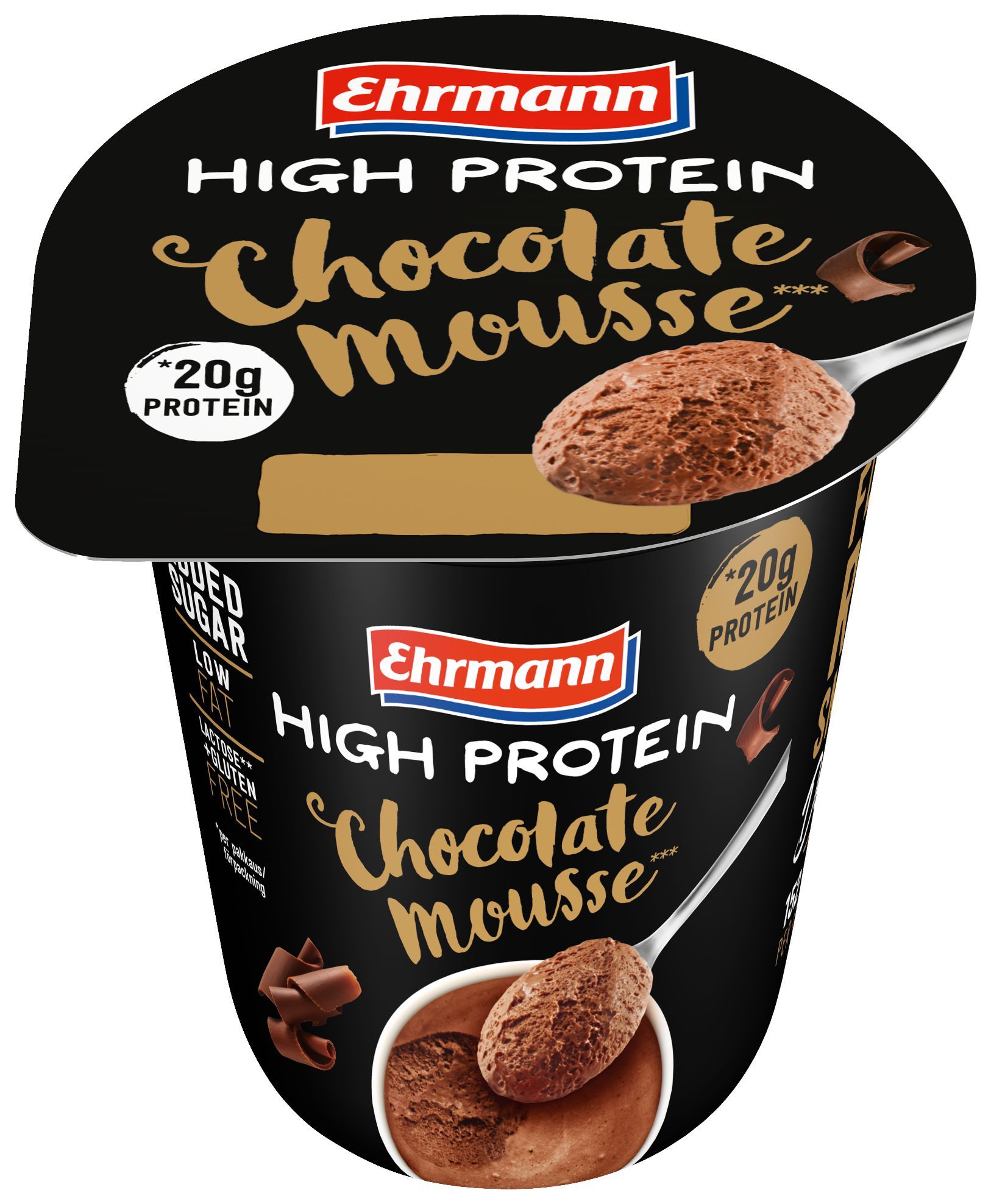 Mléčné a chlazené - Ehrmann High Protein Mousse Chocolate 200g