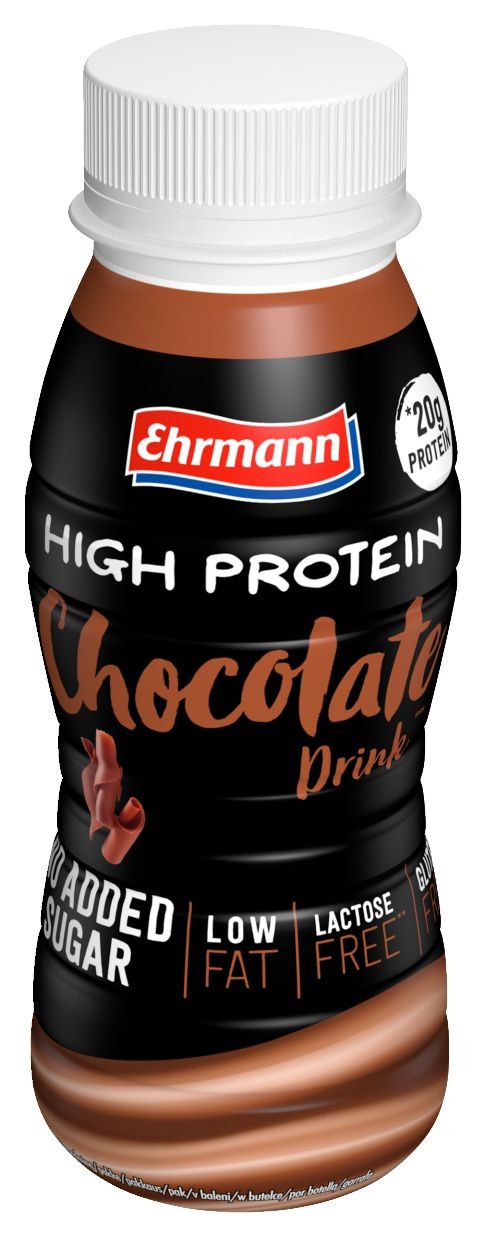 Mléčné a chlazené - Ehrmann High Protein Nápoj Choco 250 ml
