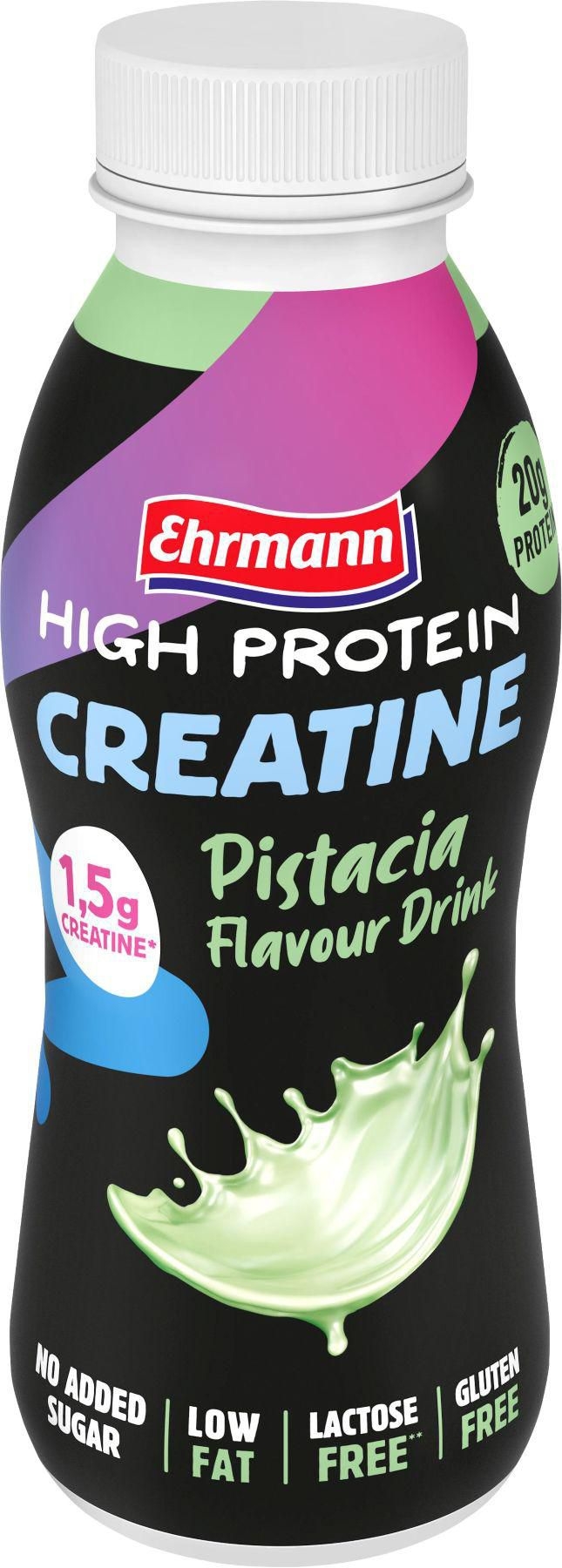 Mléčné a chlazené - Ehrmann High Protein Pistacia Flavour Drink 330ml