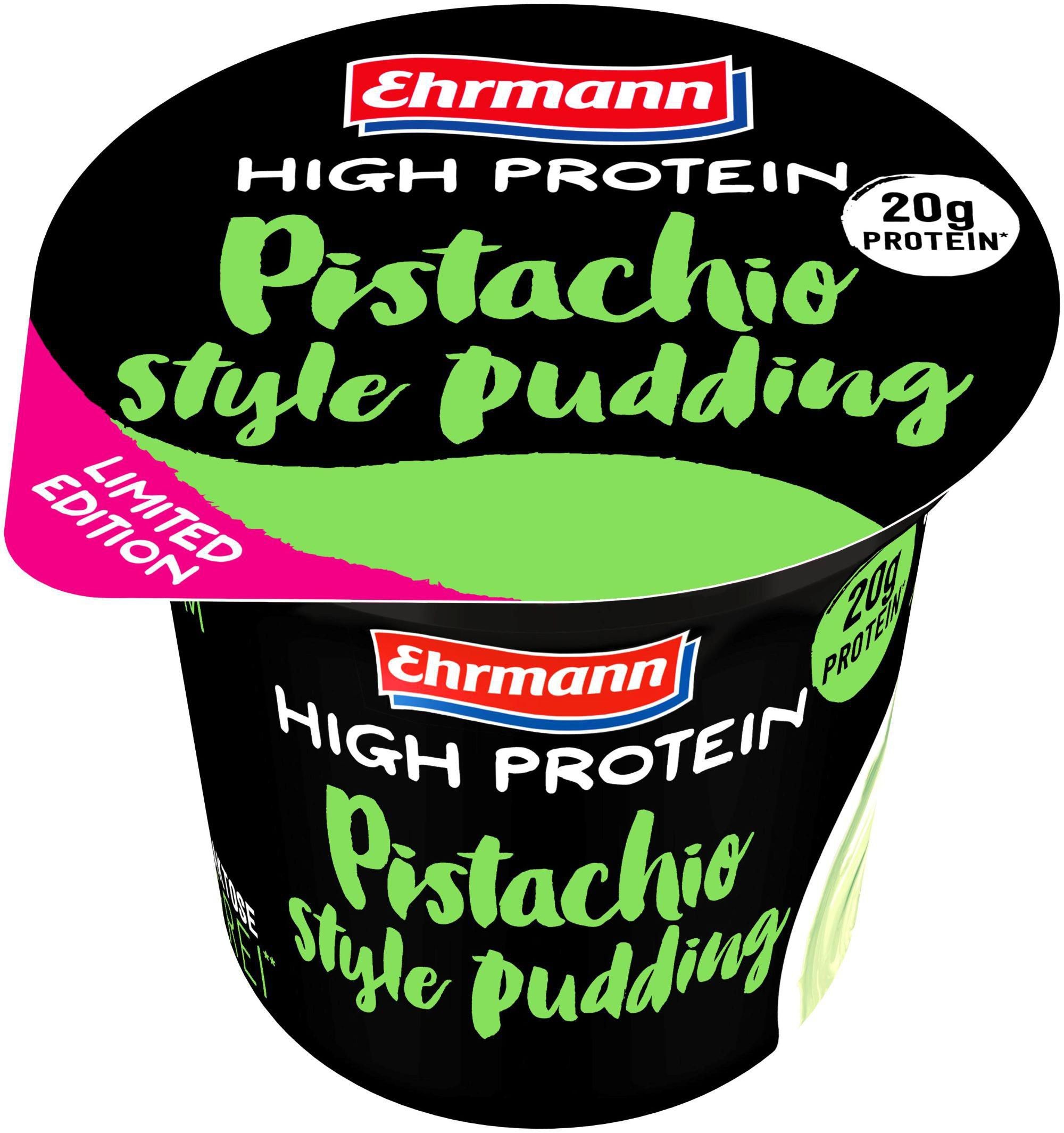 Mléčné a chlazené - Ehrmann High Protein Pudding Pistachio Style 200g