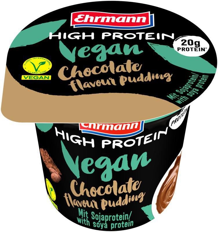 Zdravý svět - Ehrmann High Protein Vegan Chocolate Flavour Pudding 200g