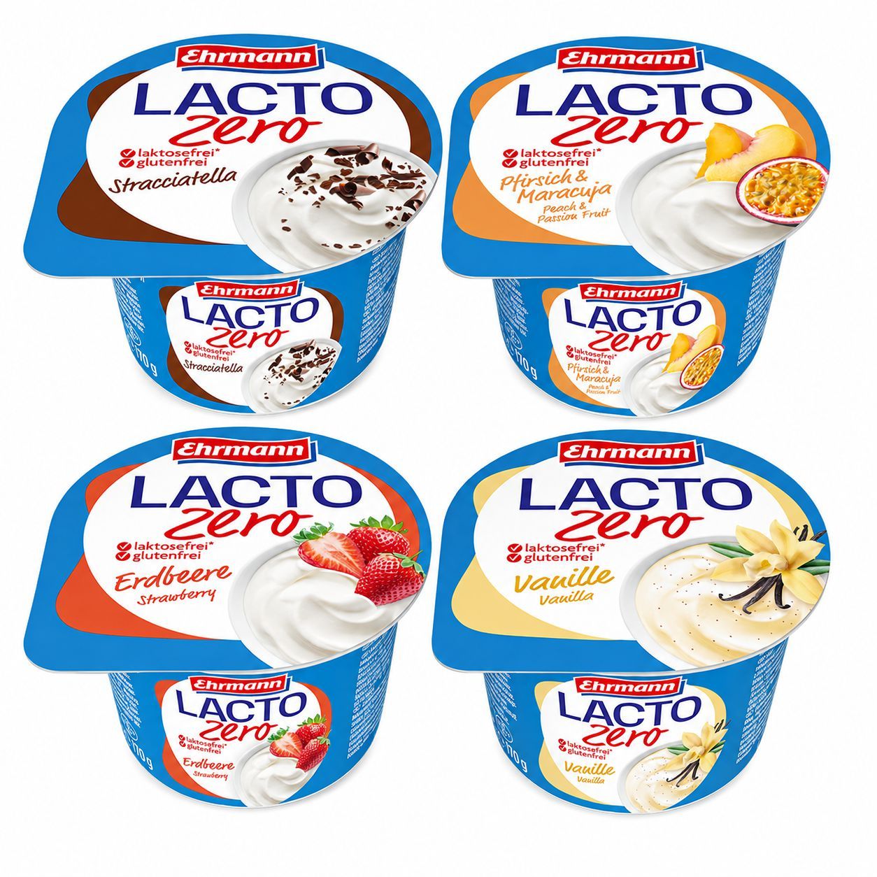Zdravý svět - Ehrmann Lacto Zero Jogurt různé druhy 170g