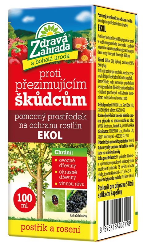 Domácnost a Zahrada - EKOL proti přezimujícím škůdcům 100 ml