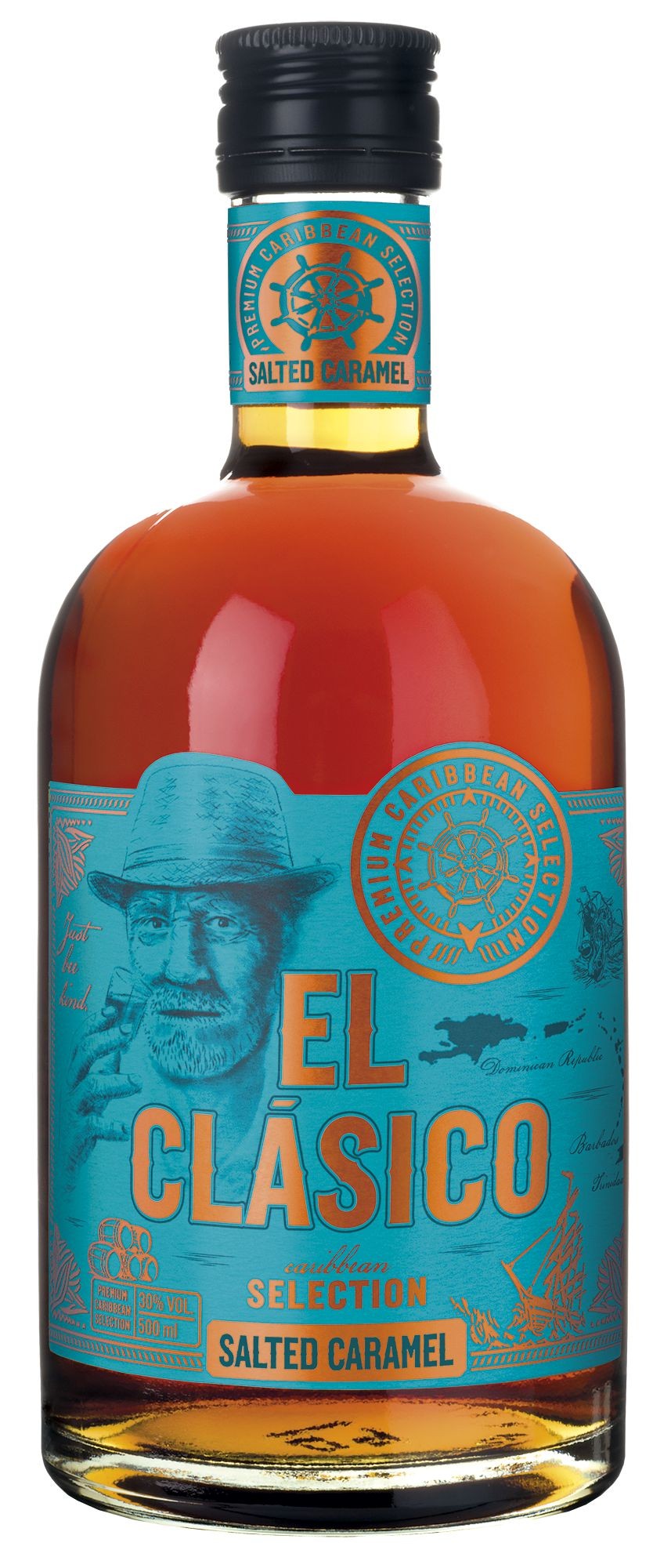 Nápoje - El Clasico Salted Caramel 30% 0,5 l