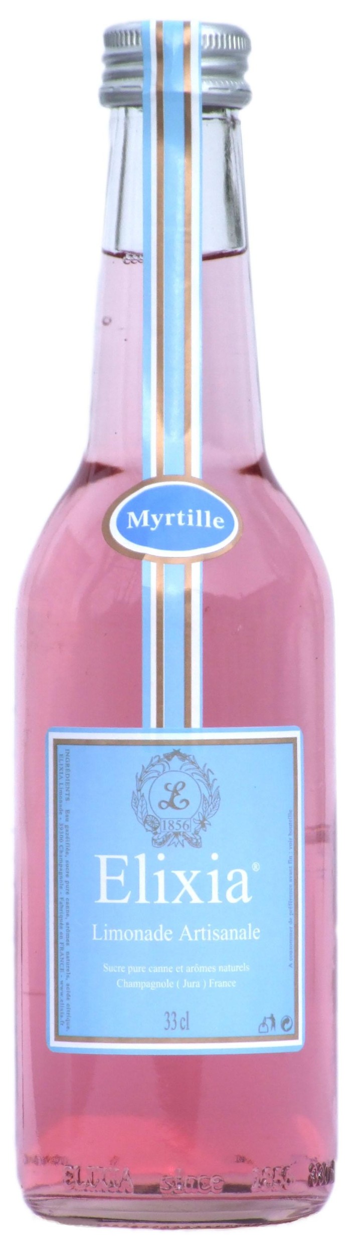 Nápoje - Elixia Limonáda Borůvka 0,33l