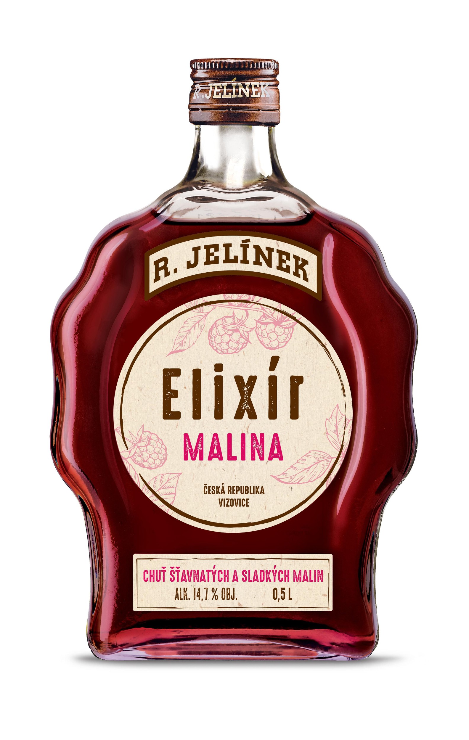 Nápoje - Elixír z Malin 14,7% 0,5l
