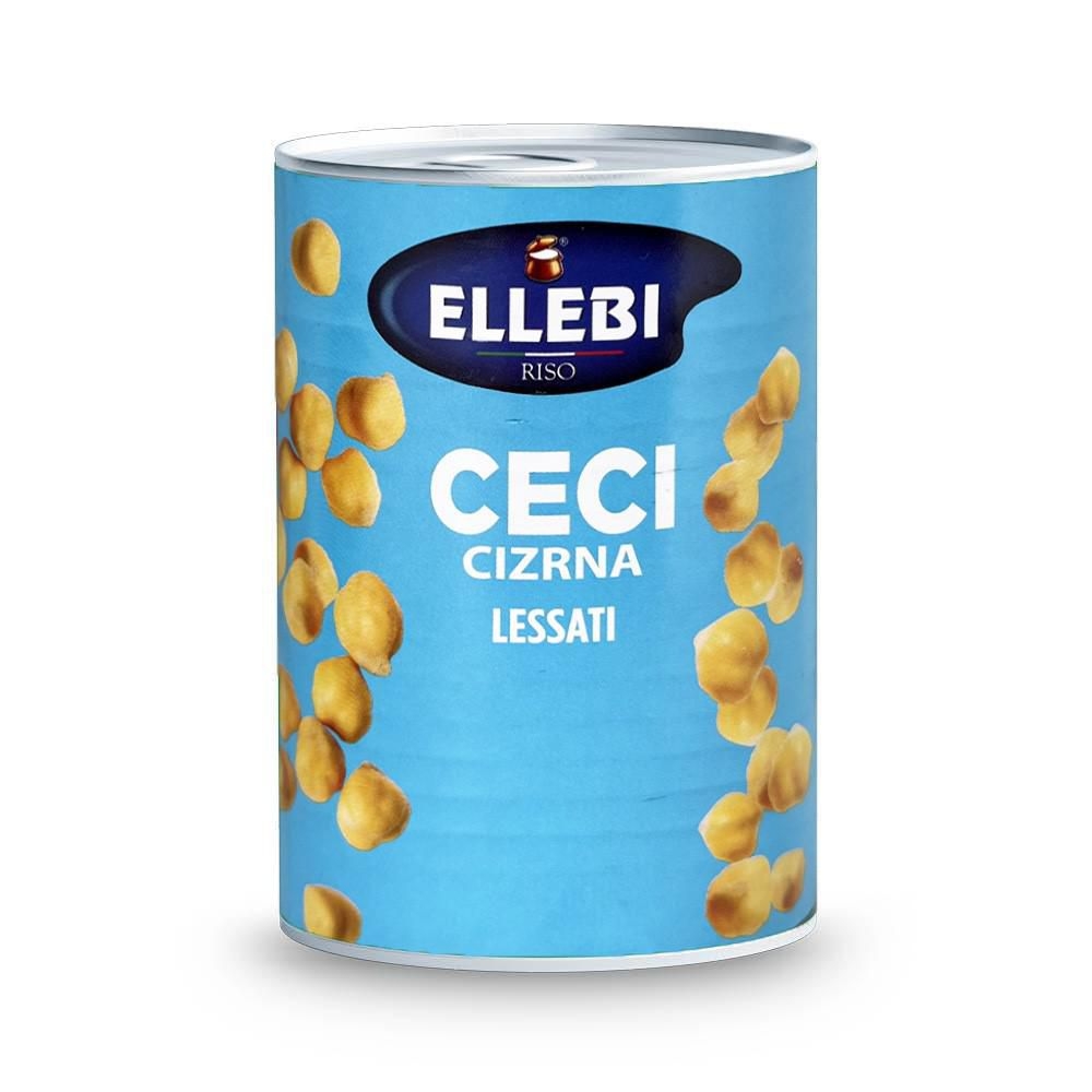 Trvanlivé potraviny - Ellebi Cizrna ve slaném nálevu 400 g