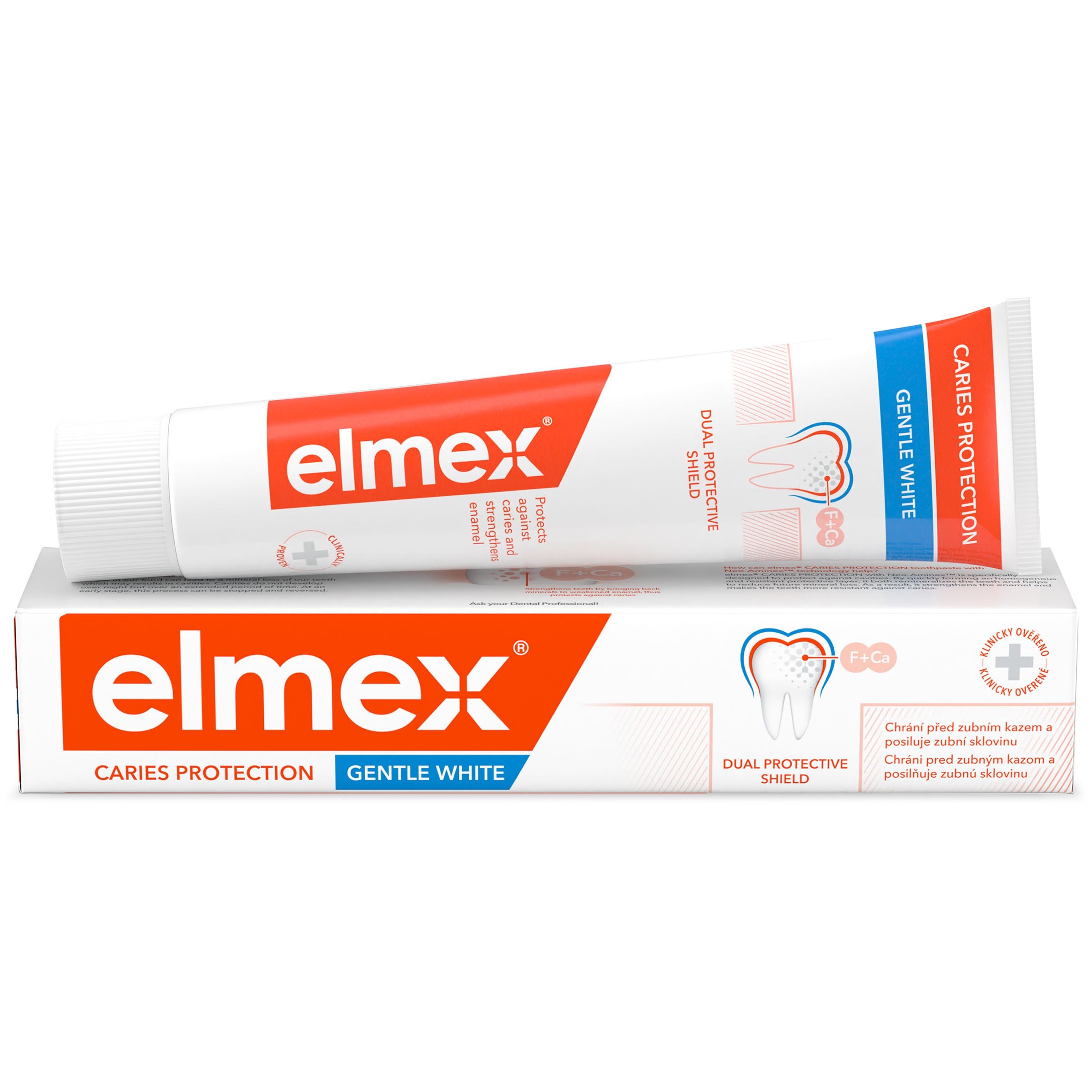 Drogerie a kosmetika - Elmex Caries Protection Whitening Zubní pasta 75 ml