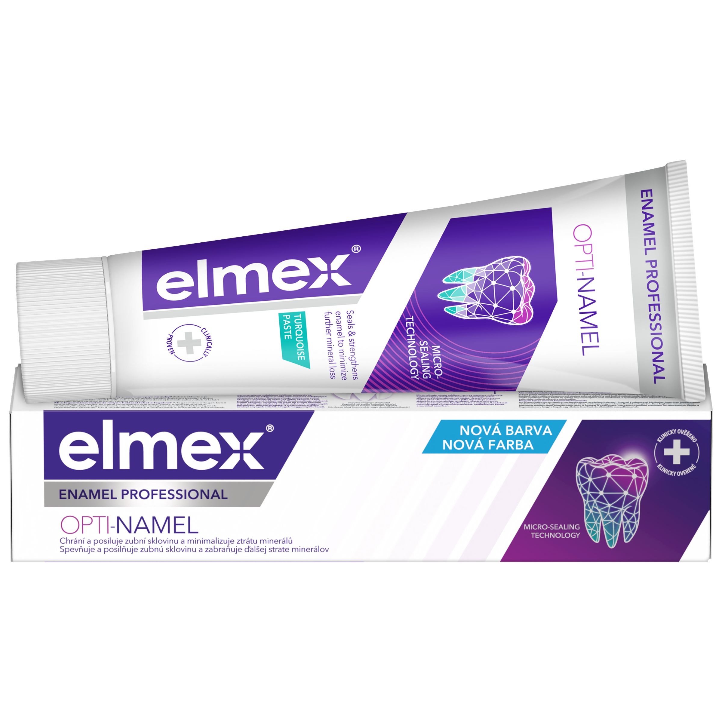 Drogerie a kosmetika - Elmex Dental Enamel Protection Professional Zubní pasta 75 ml